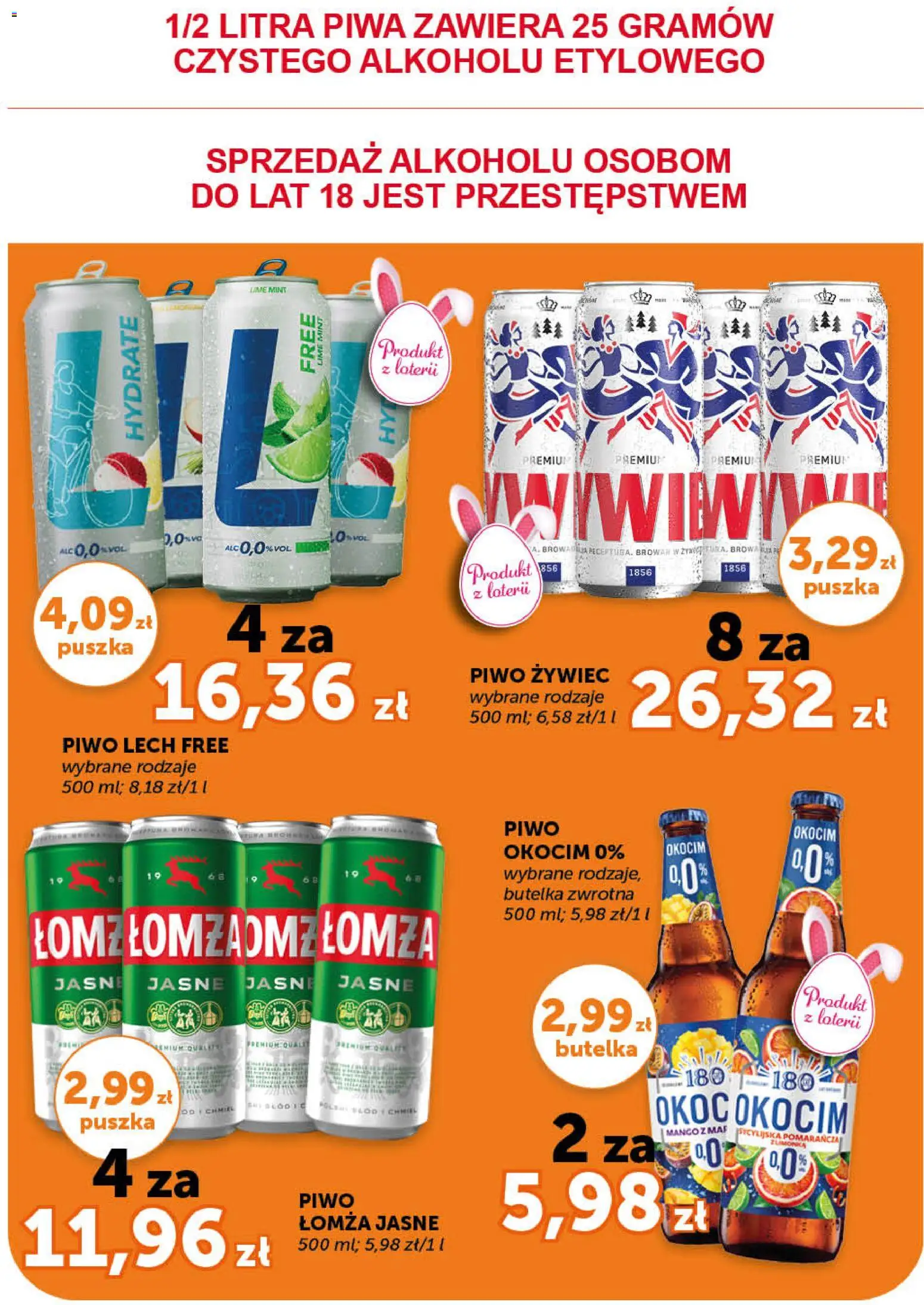Euro Sklep gazetka - Minimarket od 26.03.2026 | Strona: 9 | Produkty: Piwo
