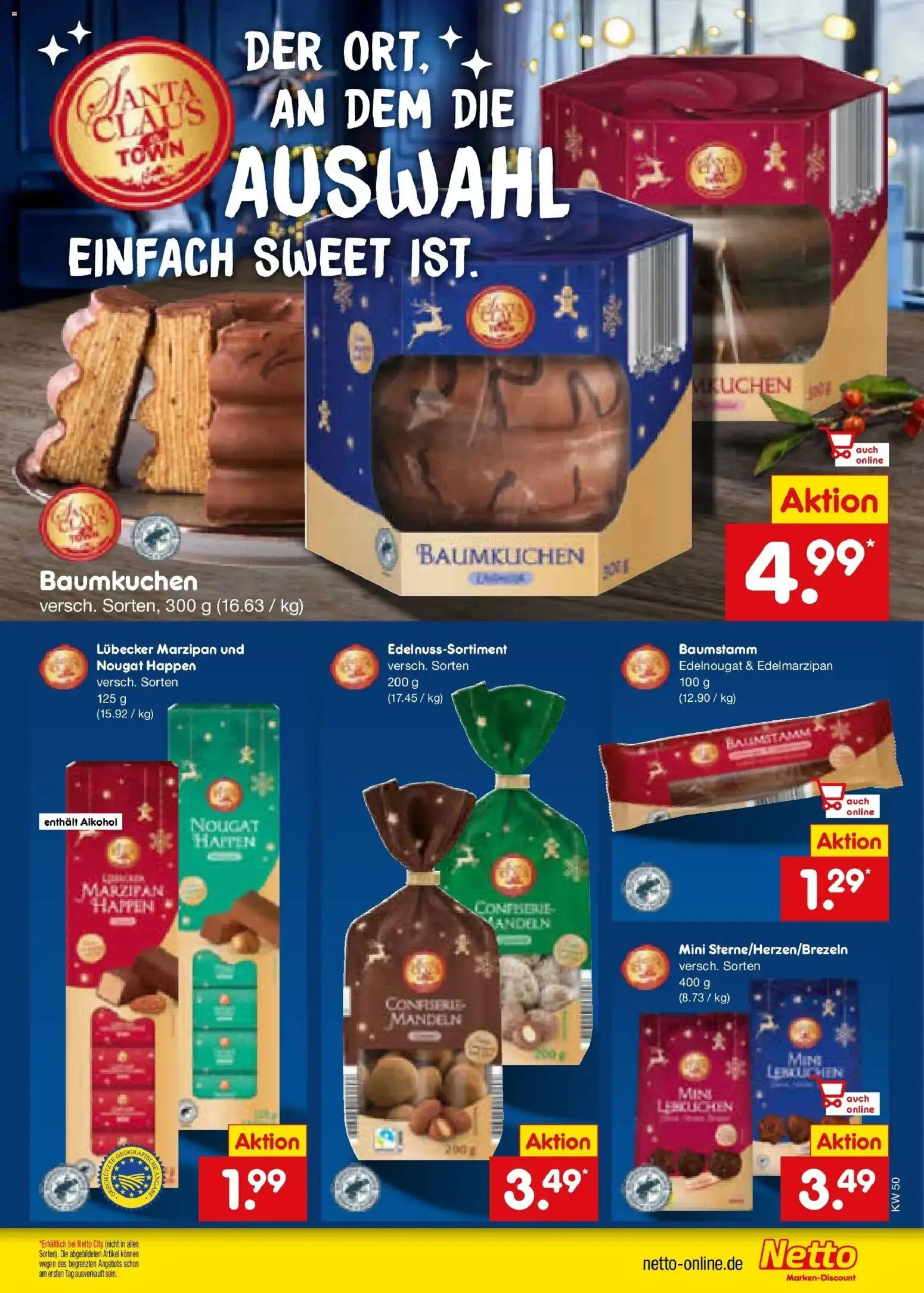 Netto Marken-Discount Prospekt 	 – gültig ab 08.12.2025 | Seite: 50 | Produkte: Mandeln