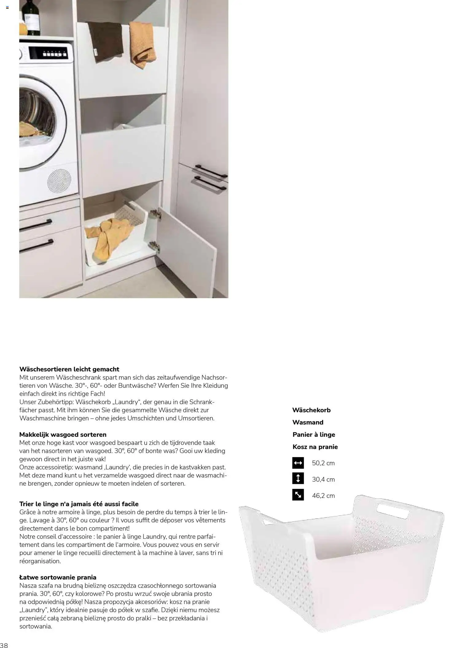 Ostermann Impressa Küchenprospekt 2026 – gültig ab 01.01.2026 | Seite: 40 | Produkte: Schrank, Waschmaschine