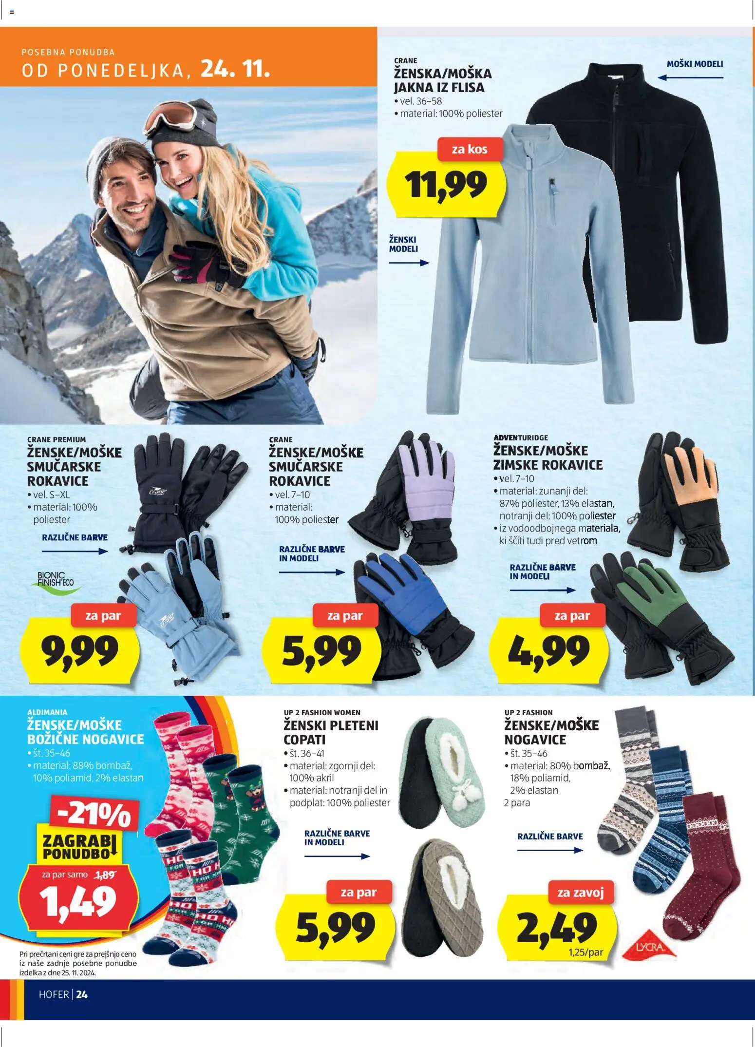 Hofer SI katalog | vrijedi od 20.11.2025 | Stranica: 24