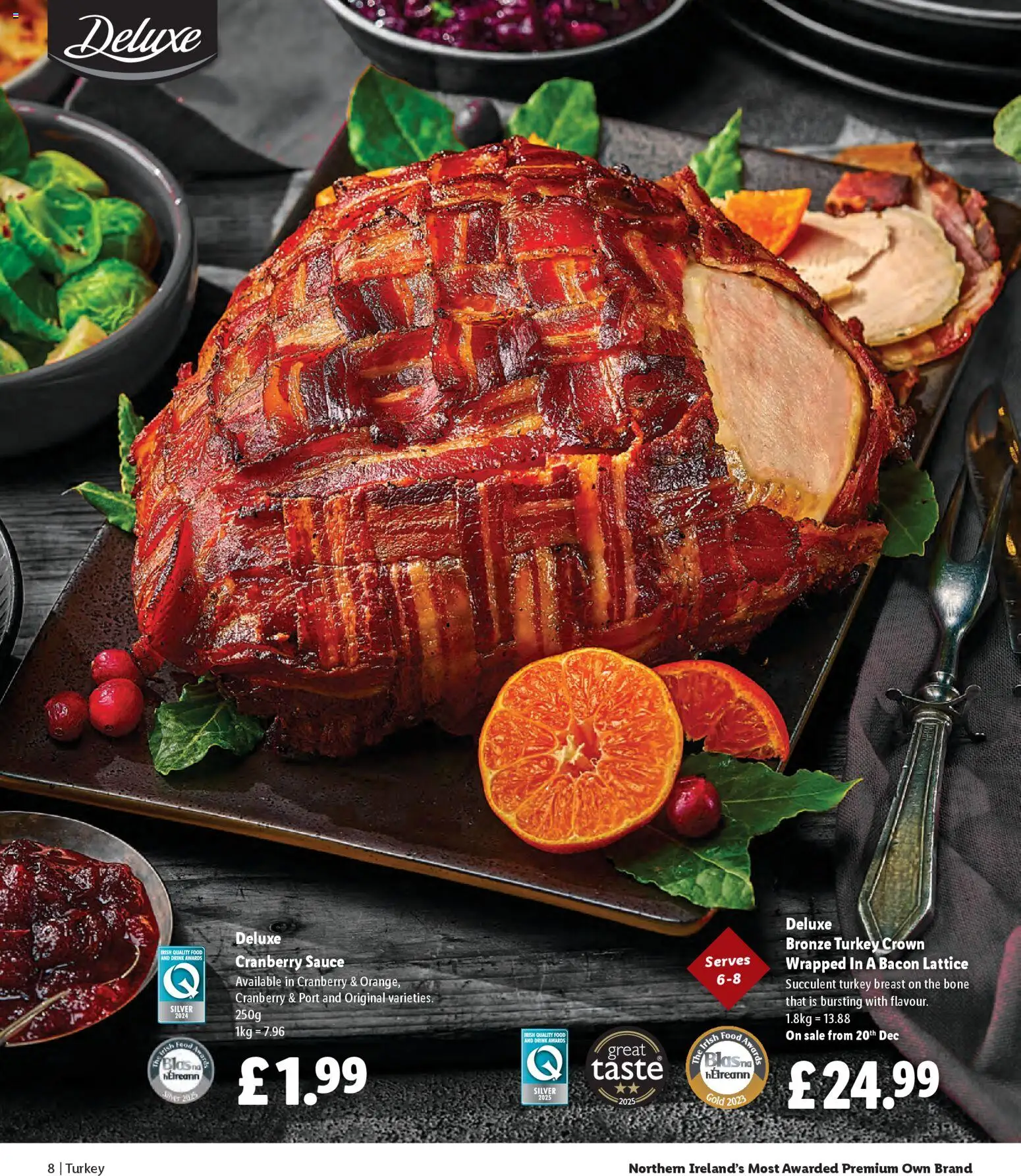 {H1} | Page: 8 | Products: Sauce, Füstölt oldalas, Bacon