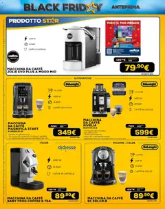 Anteprima del volantino Euronics - Black Friday valido a partire dal 31.10.2025 | Pagina: 16 | Prodotti: Caffè, TV, Caffe in capsule, Macina