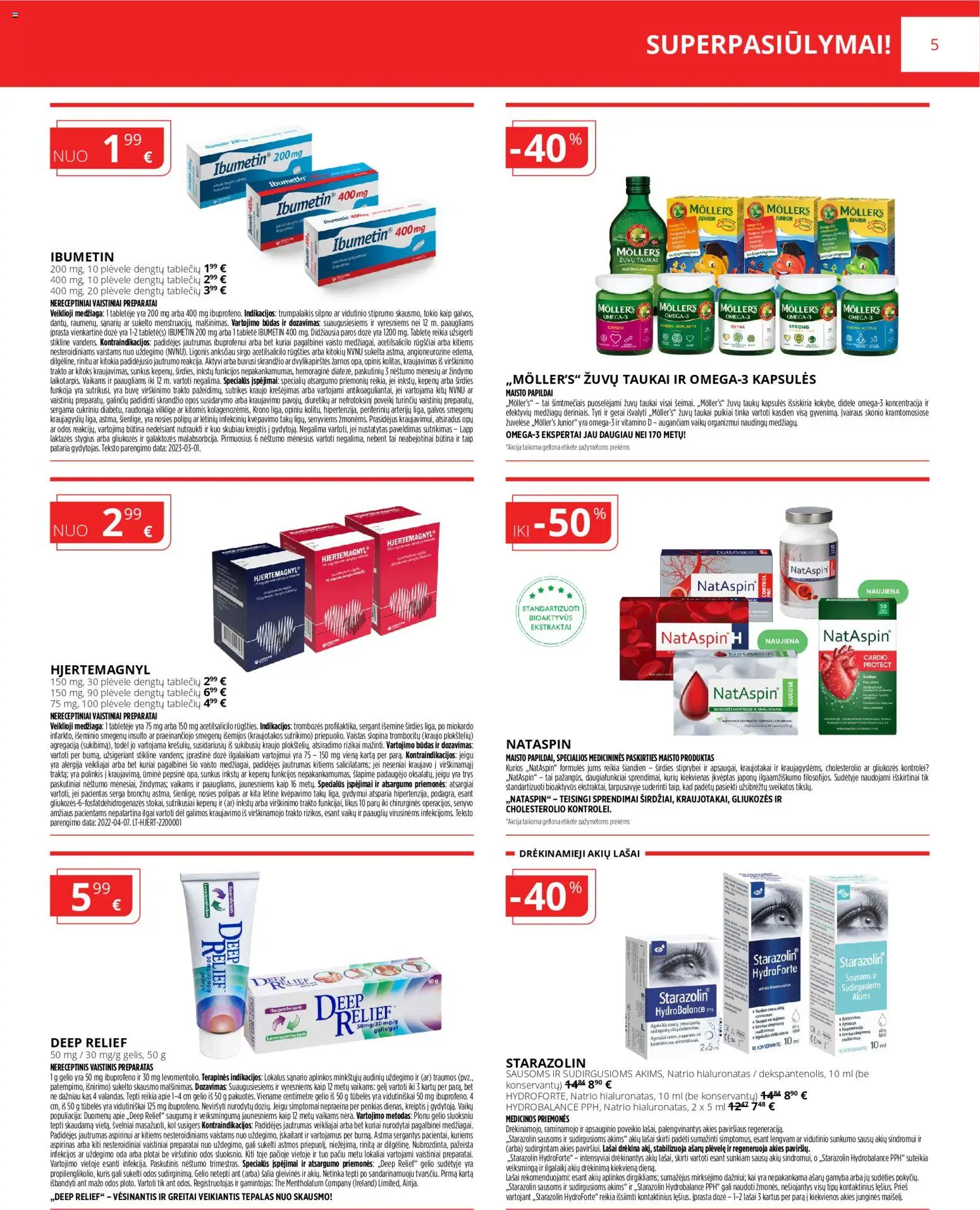Norfa vaistinė akcijos nuo 01.12.2025 | Puslapis: 5