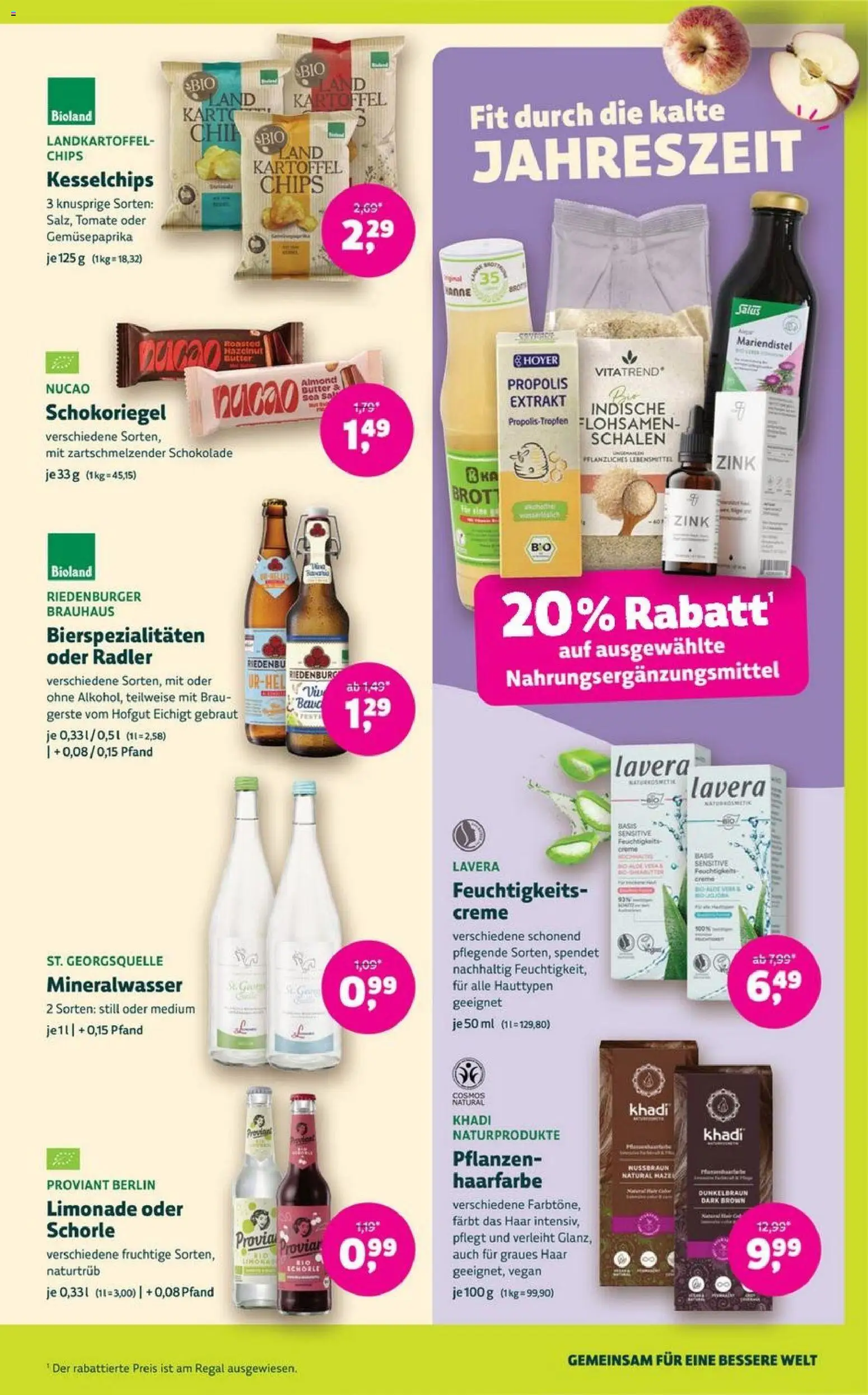 Denns BioMarkt Angebote – gültig ab 05.11.2025 | Seite: 11 | Produkte: Haarfarbe, Creme, Brot, Chips