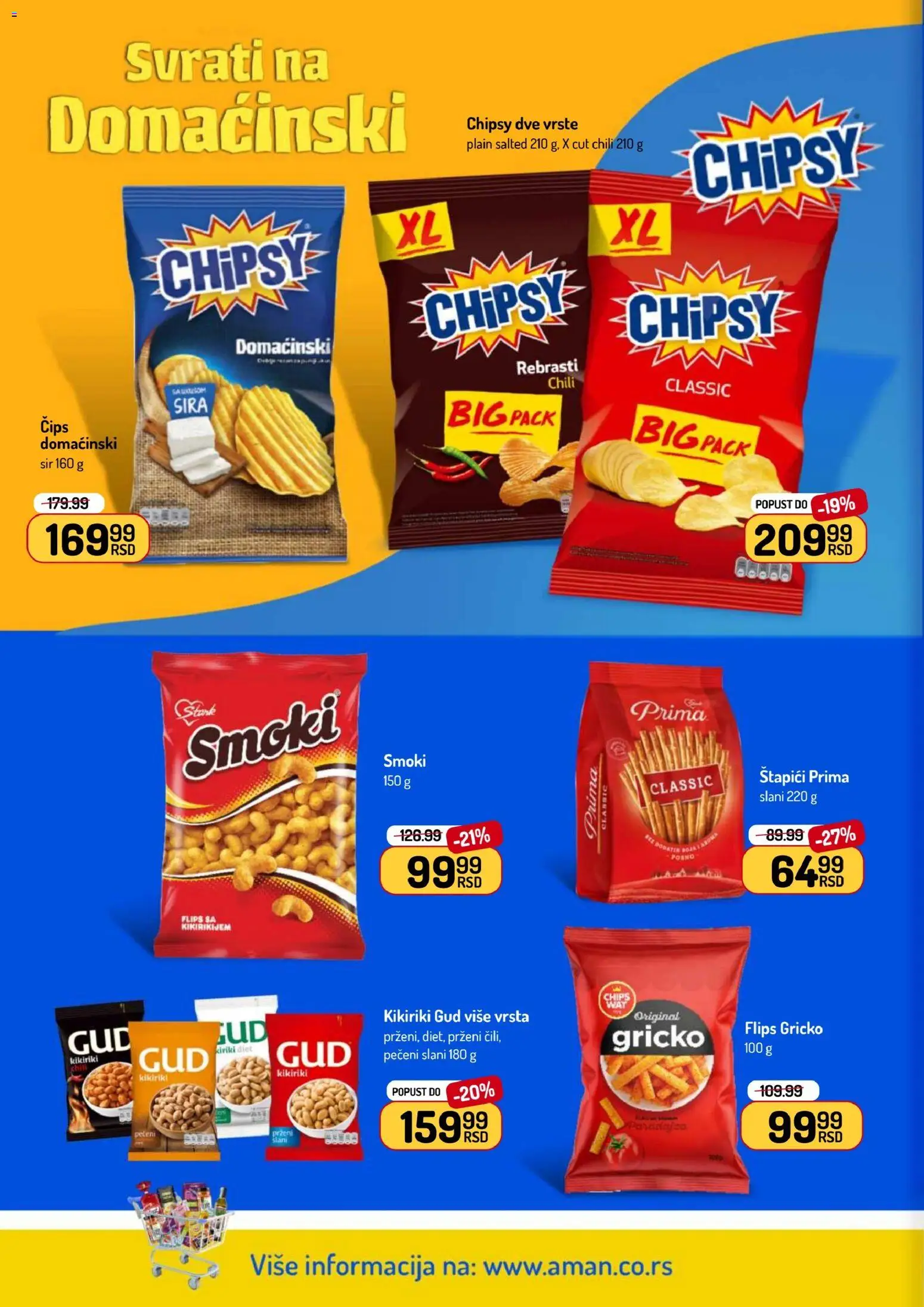 Aman katalog - važi od 16.03.2026 | Strana: 38 | Proizvode: Čips, Smoki, Kikiriki, Sir