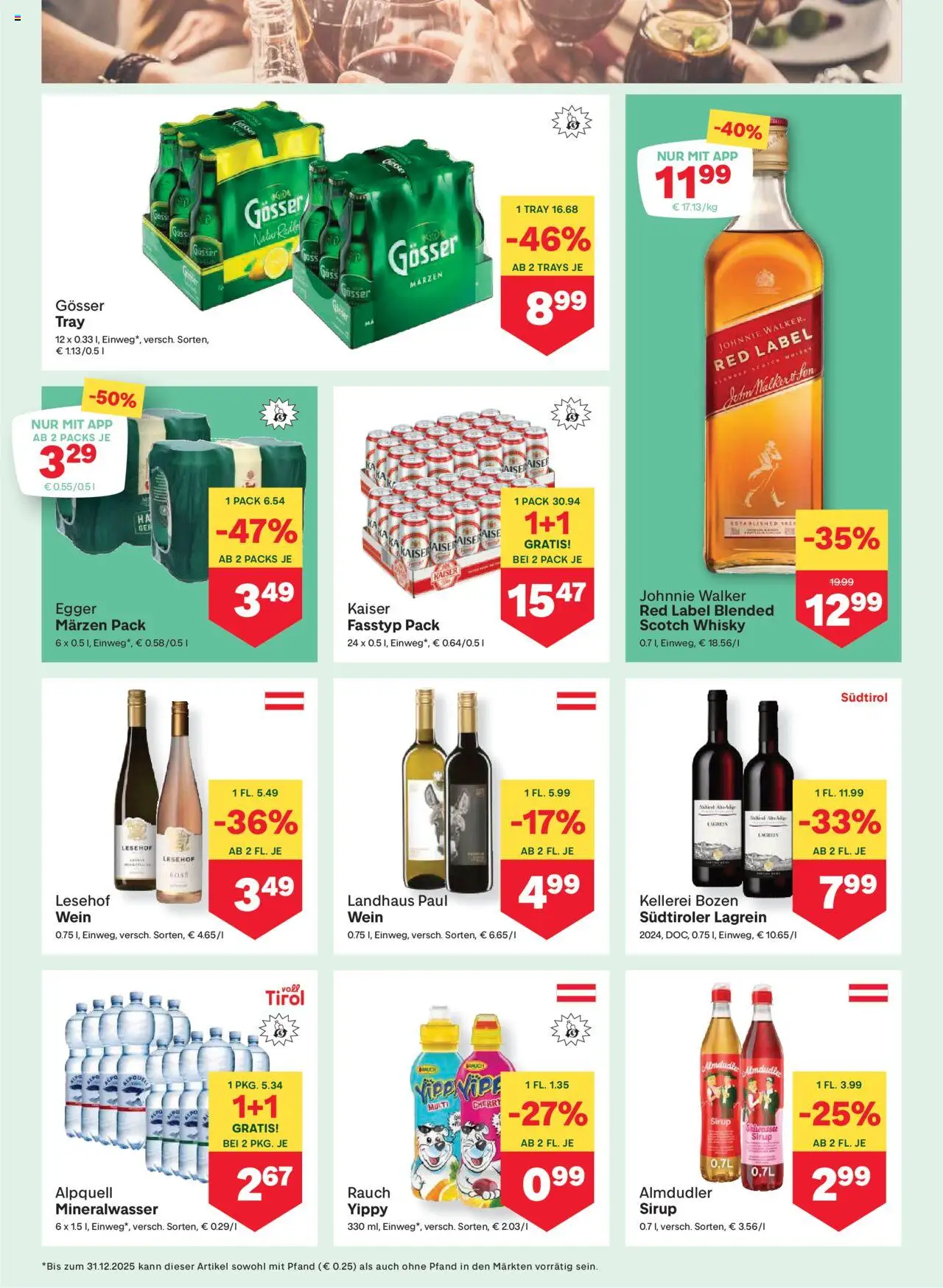MPREIS Absam gültig ab 11.09.2025 | Seite: 11 | Produkte: Wein