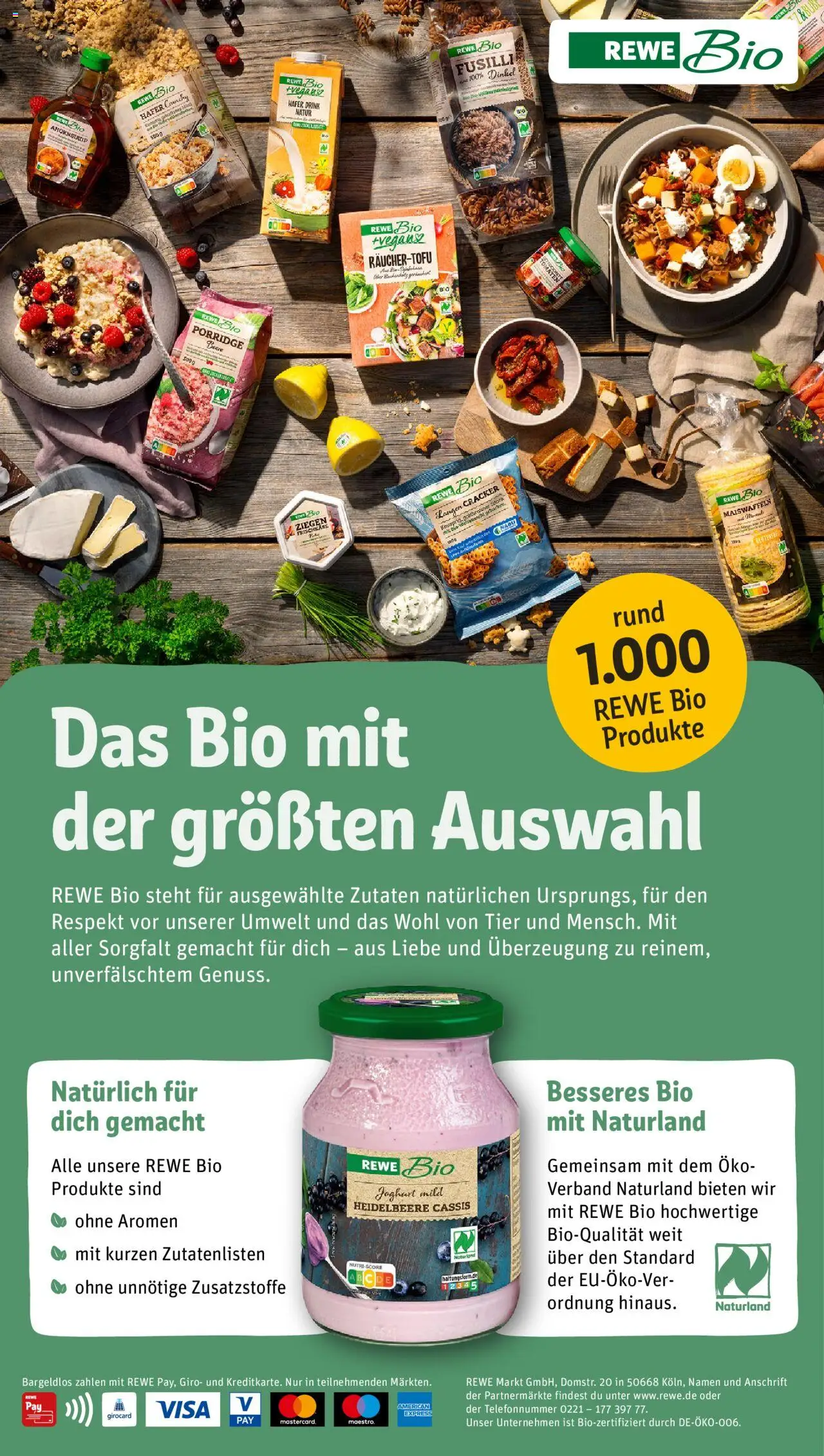 Rewe Prospekt 	 - gültig ab dem 25.08.2025 | Seite: 24 | Produkte: Joghurt, Tomaten, Pasta, Frischkase