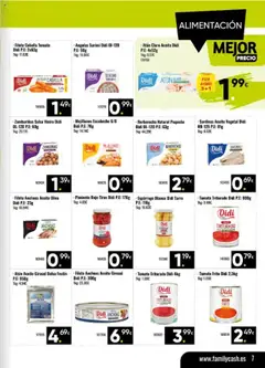 Family Cash folleto │ válido desde el 08.09.2025 | Página: 7 | Productos: Mejillones escabeche, Berberechos, Κάδος απορρυμάτων, Bolsa
