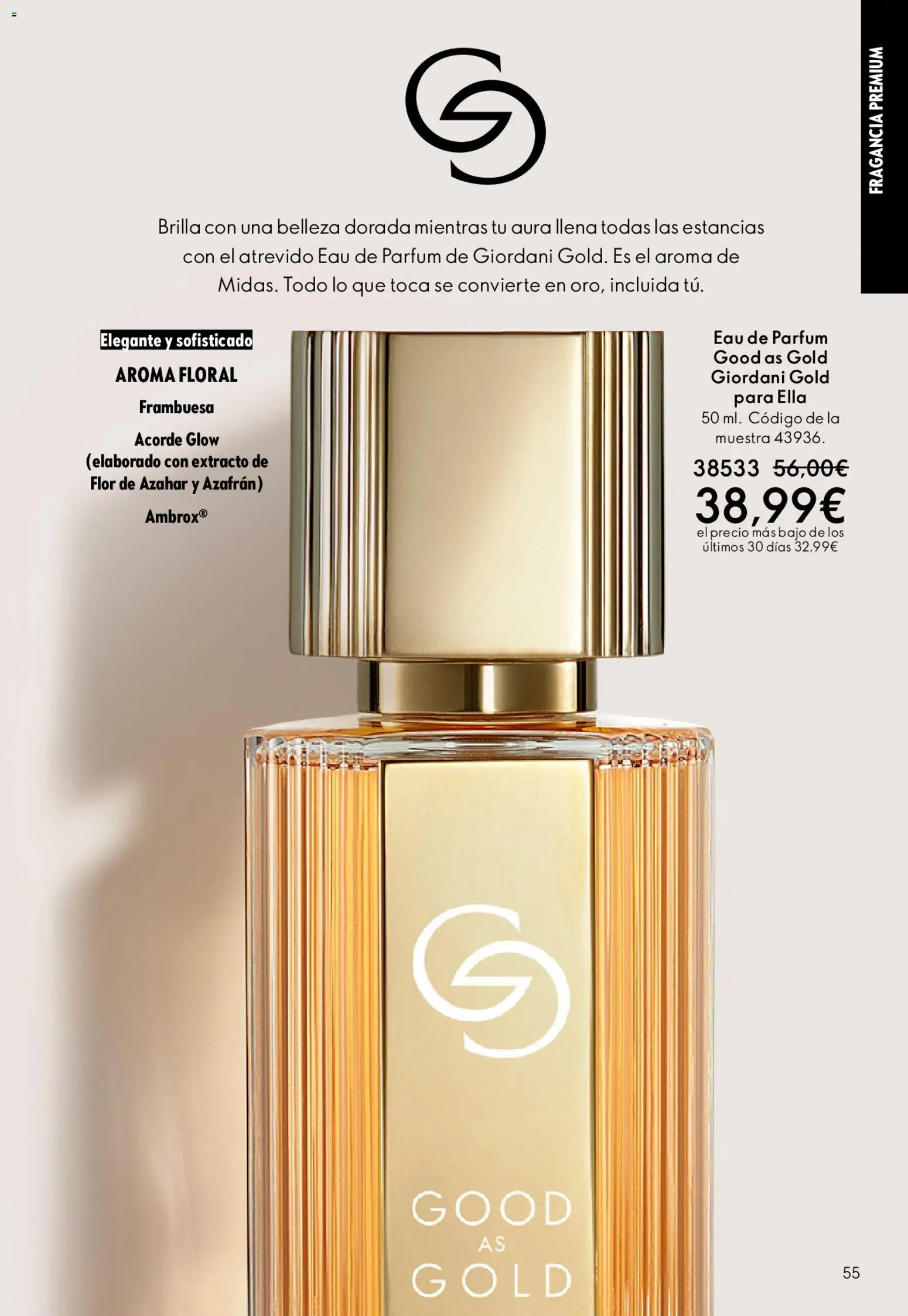 Oriflame - Catálogo Campaña 16 │ válido desde el 19.11.2025 | Página: 55 | Productos: Fragancia, Eau de parfum