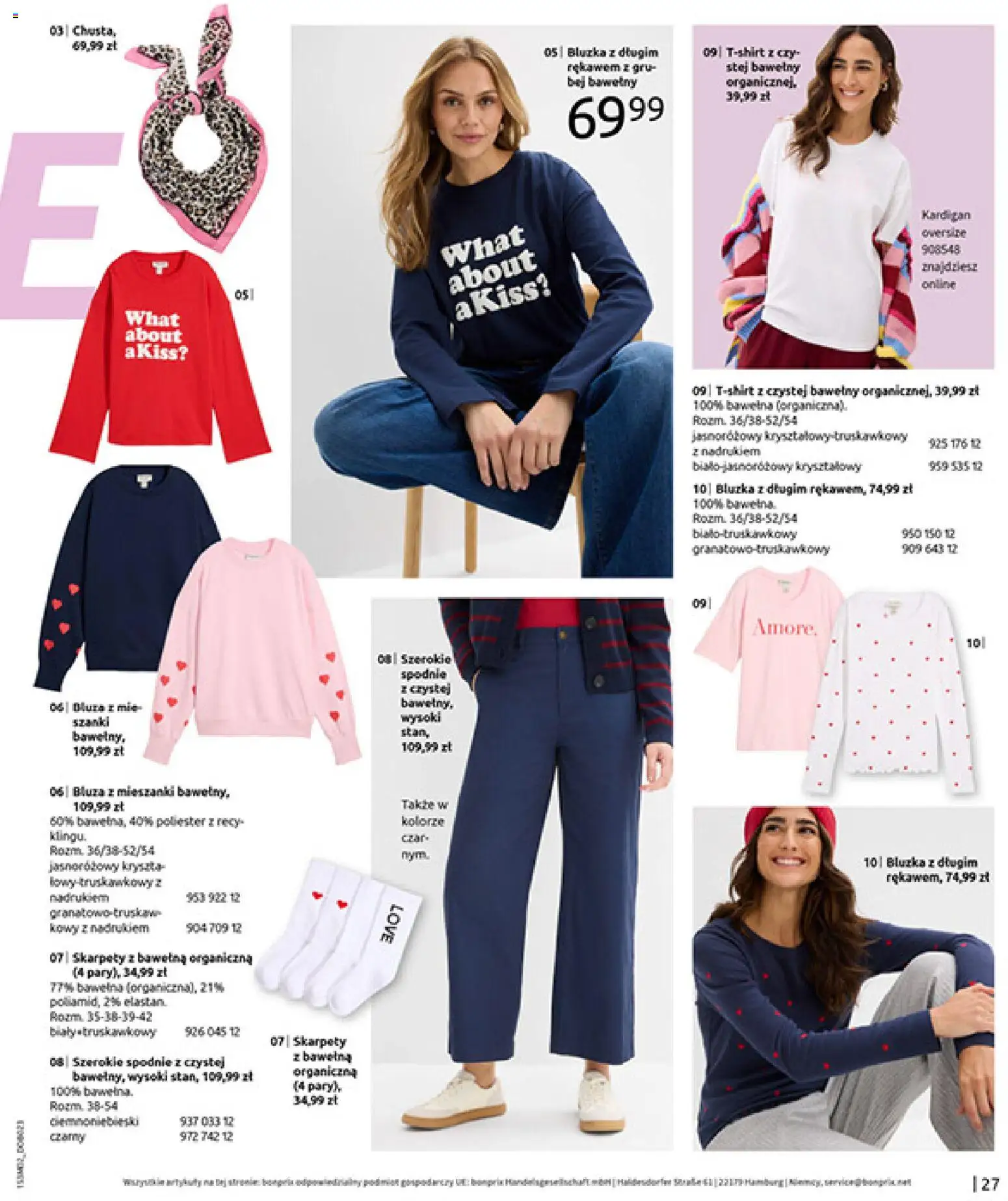 BonPrix Katalog od 19.02.2026 | Strona: 29 | Produkty: Bluzka, Spodnie, Skarpety