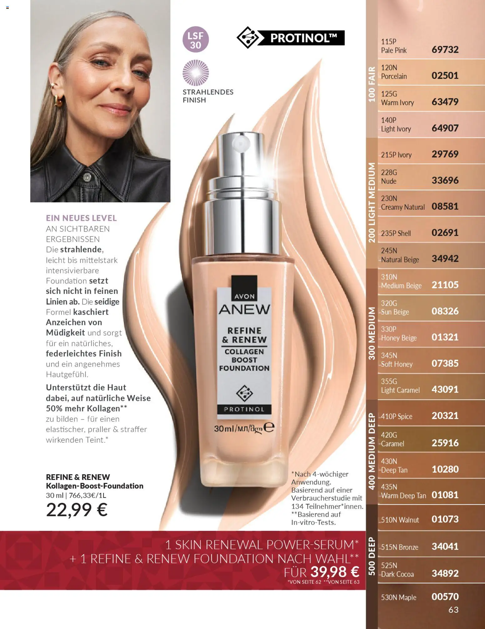 AVON Katalog Dezember 2025 – gültig ab 01.12.2025 | Seite: 65 | Produkte: Finish, Foundation