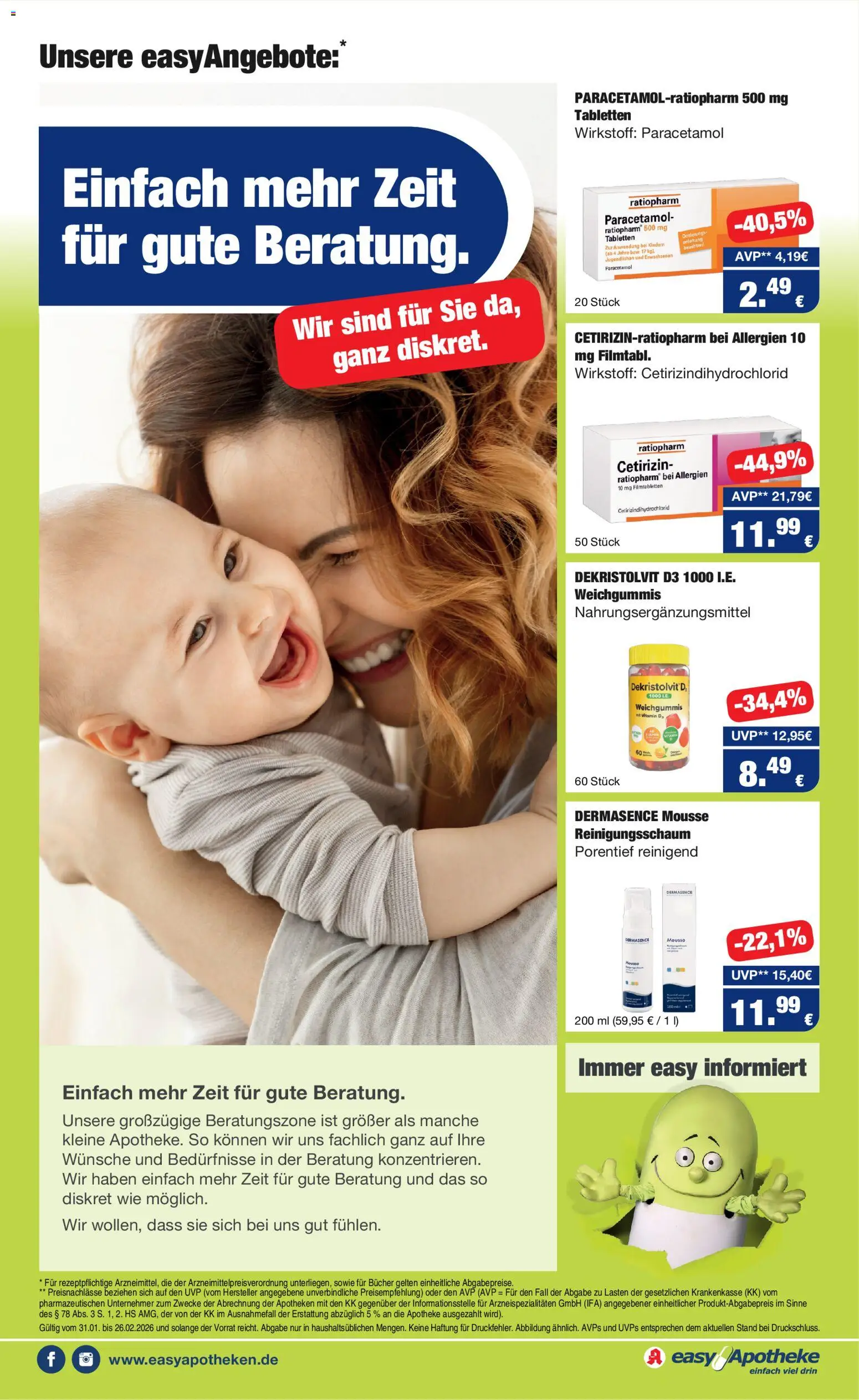 Easy Apotheke Prospekt 	 – gültig ab 31.01.2026 | Seite: 3