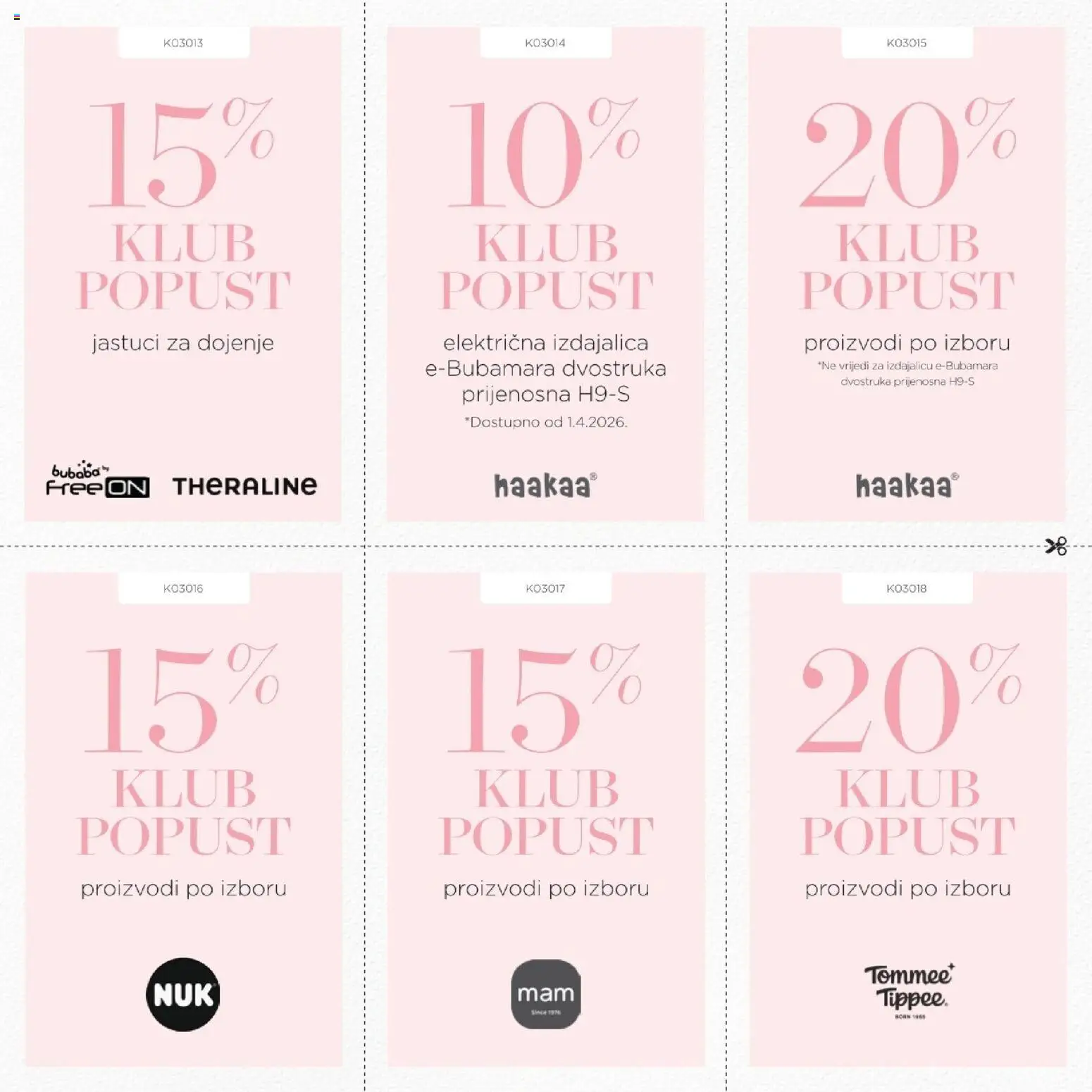 Baby Center katalog | vrijedi od 10.03.2026 | Stranica: 13 | Proizvodi: Jastuci za dojenje