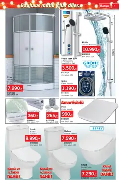 29.11.2025 tarihinden itibaren geçerli olan Bauhaus kataloğu önizlemesi | Sayfa: 17 | Ürünler: Banyo, Duş