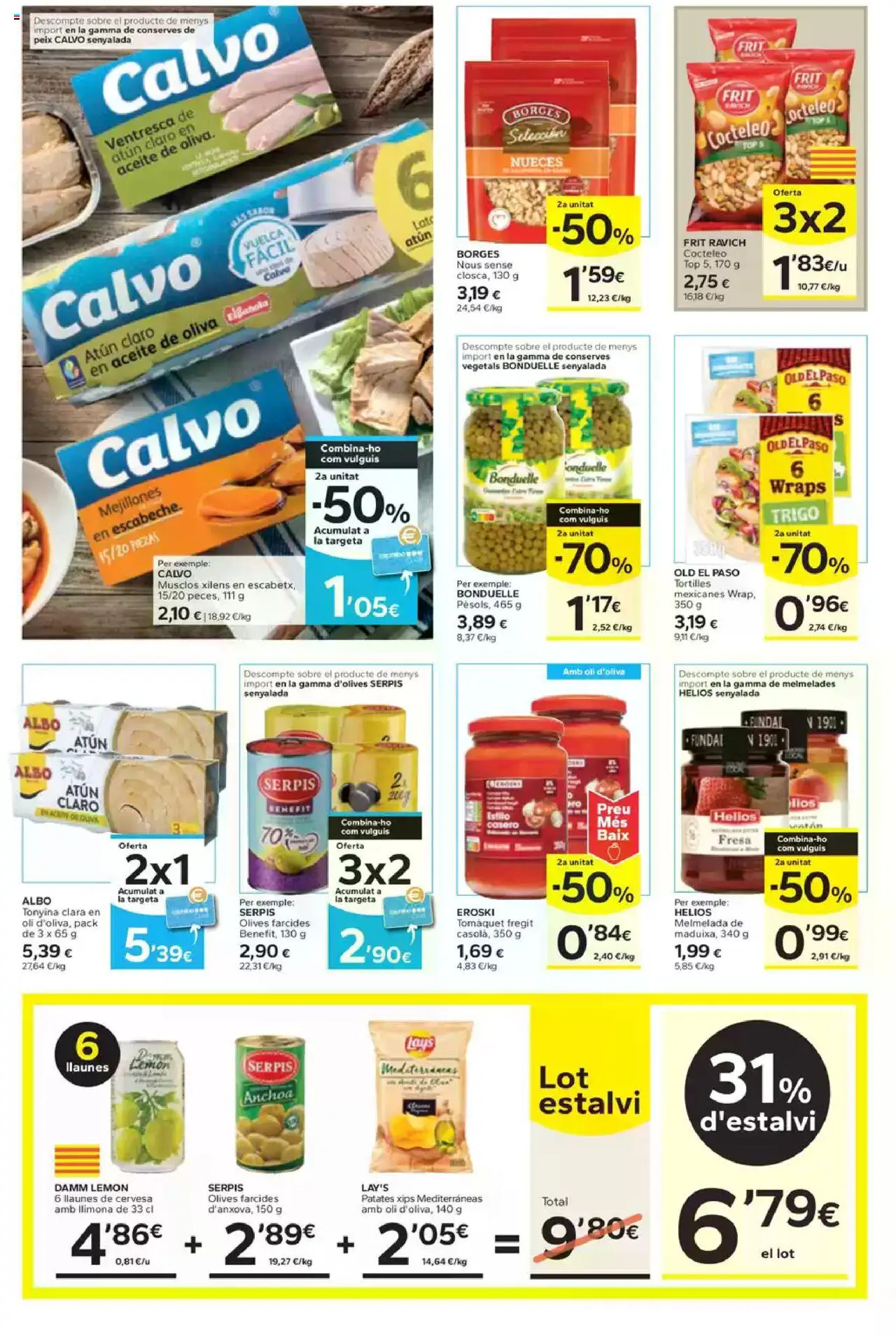 Caprabo folleto │ válido desde el 03.07.2025 | Página: 12 | Productos: Aceite, Aceite de oliva, Anchoa, Atún claro