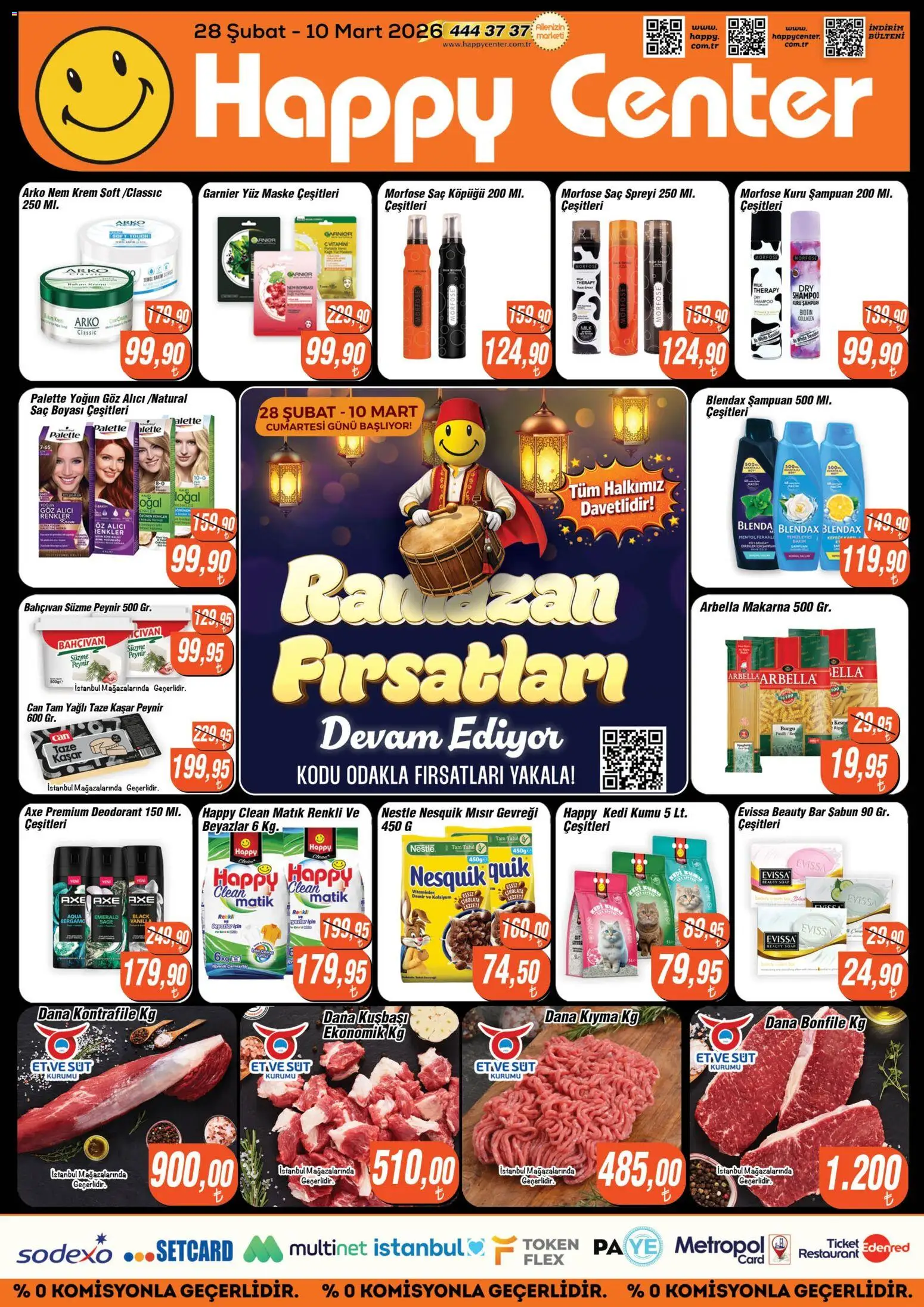 Happy Center Katalog - 28.02.2026 tarihinden itibaren geçerlidir | Sayfa: 6 | Ürünler: Krem, Peynir, Mısır gevreği, Süzme peynir