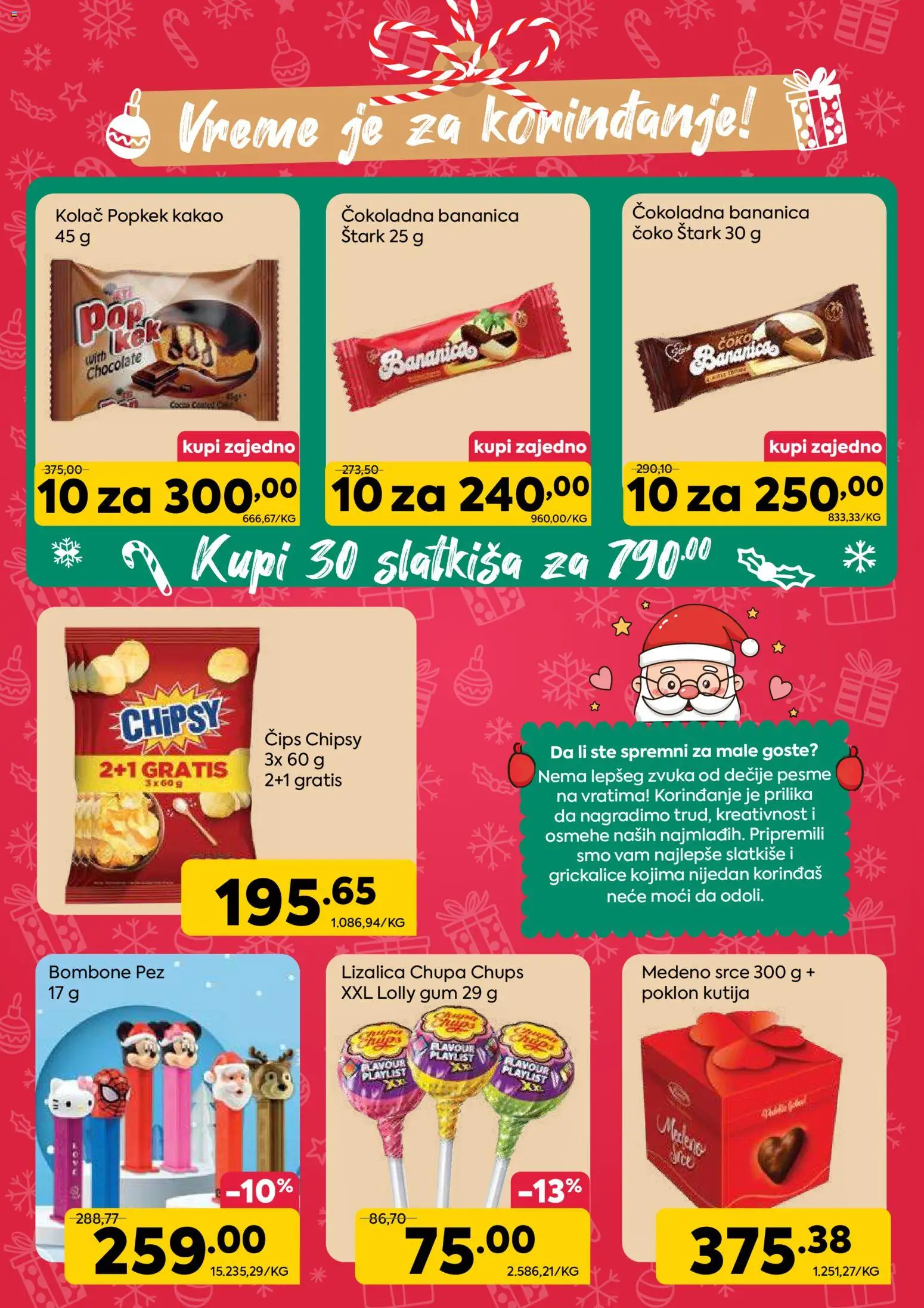 PerSu katalog - važi od 01.12.2025 | Strana: 12 | Proizvode: Bombone, Čips, Kolač, Kutija