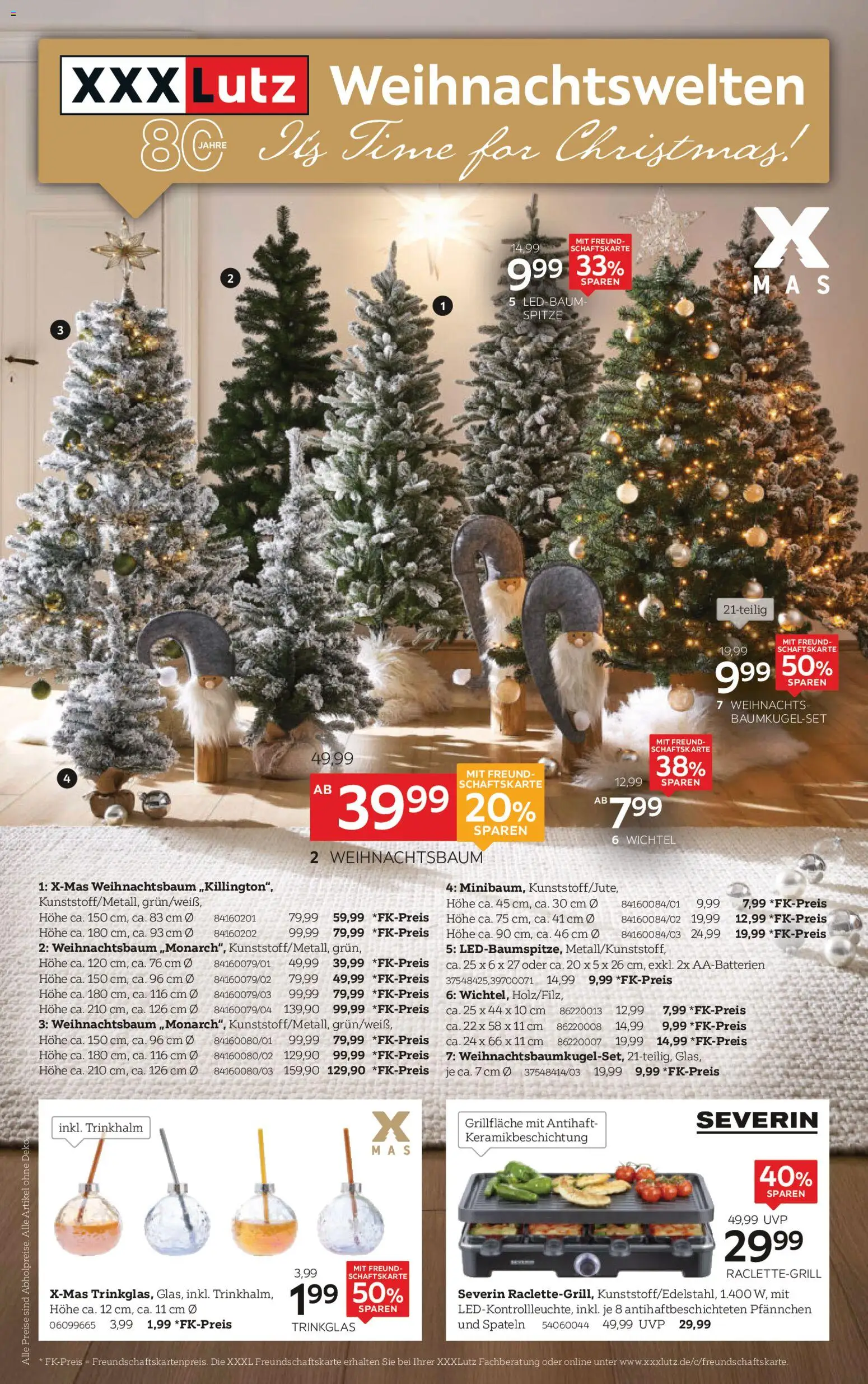 XXXL Lutz Weihnachtswelten – gültig ab 26.10.2025 | Seite: 1