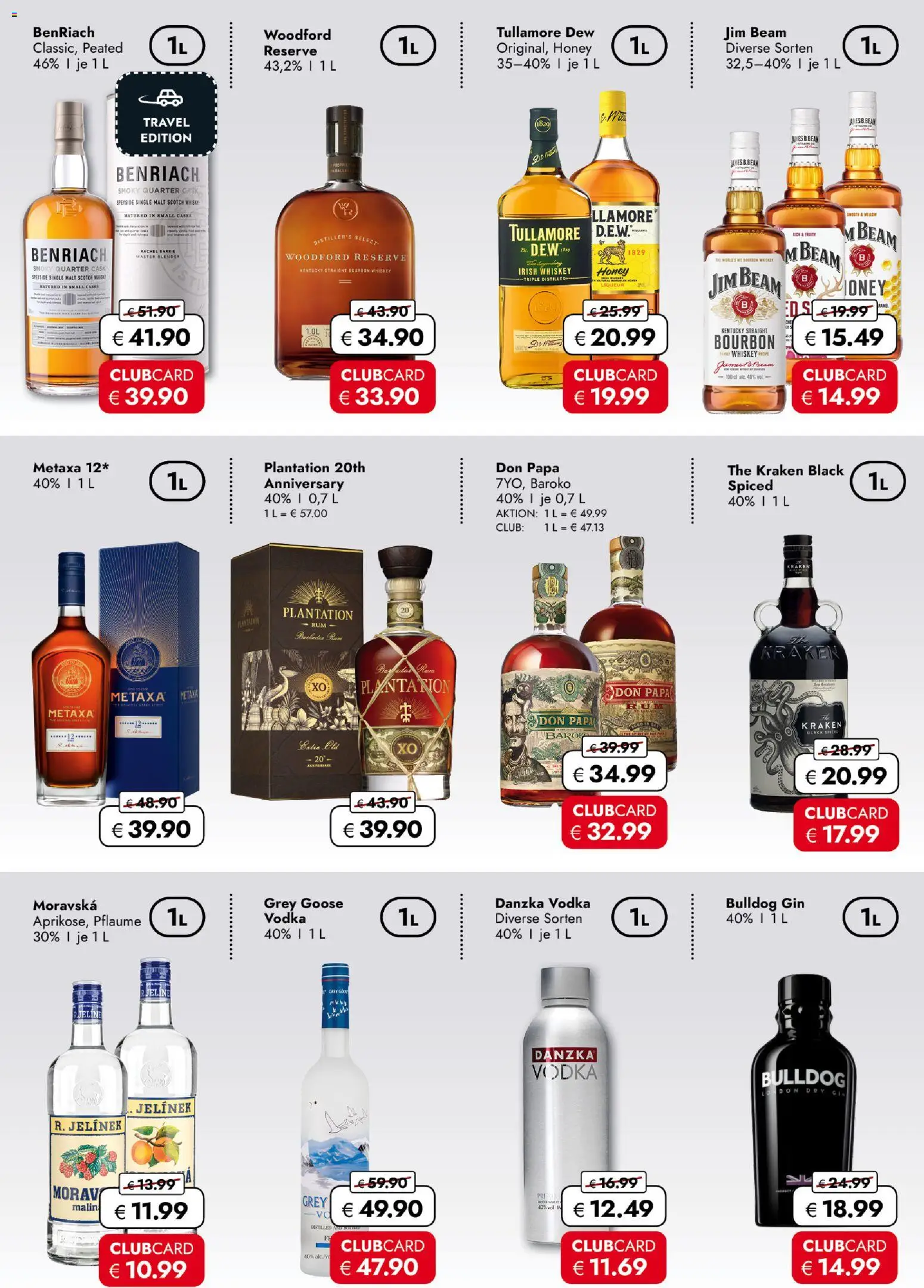 Travel Free leták od 26.12.2025 | Strana: 2 | Produkty: Rum, Whiskey, Metaxa, Tullamore Dew