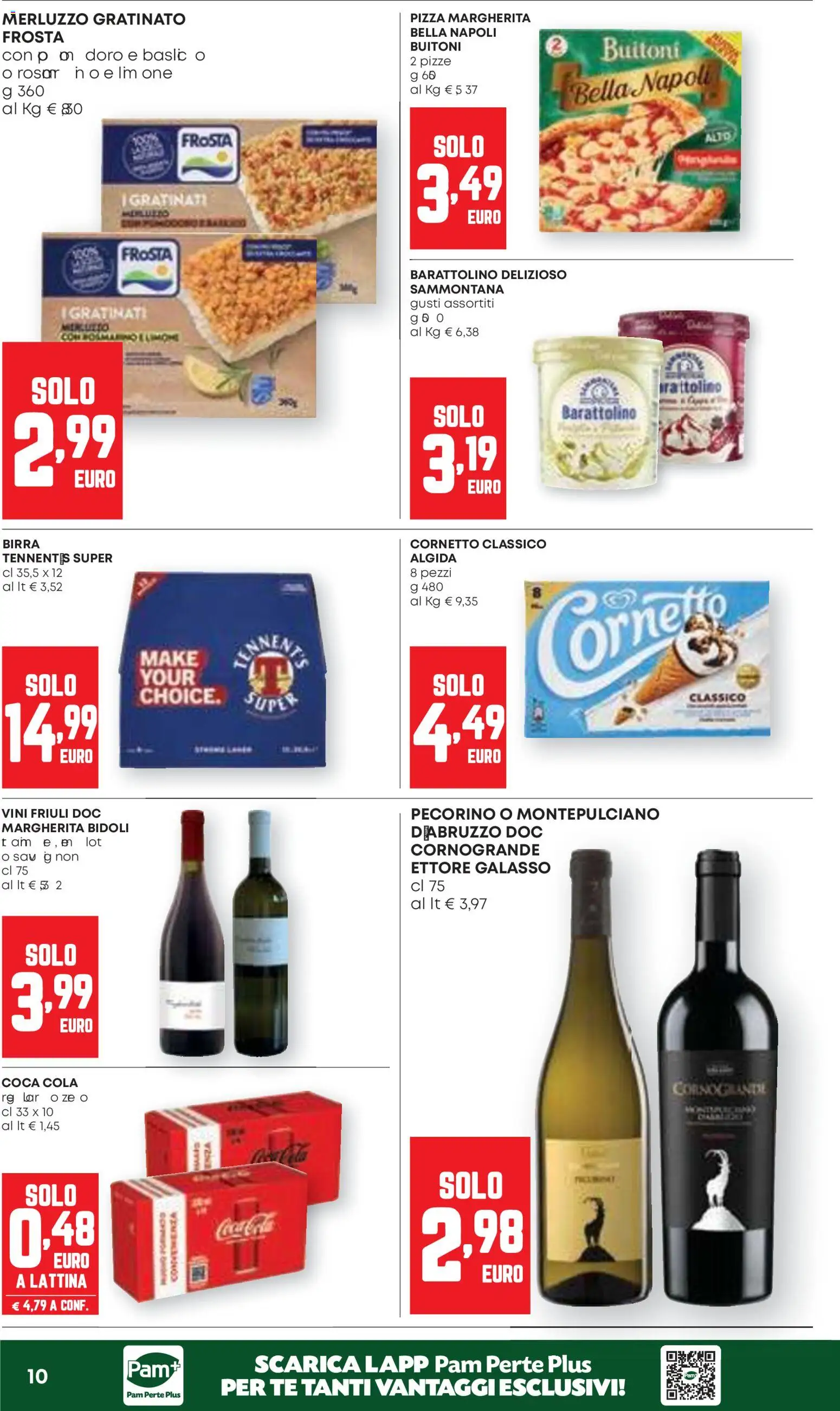 Volantino Panorama del 07.04.2026 | Pagina: 10 | Prodotti: Birra, Cornetto, Merluzzo, Limone