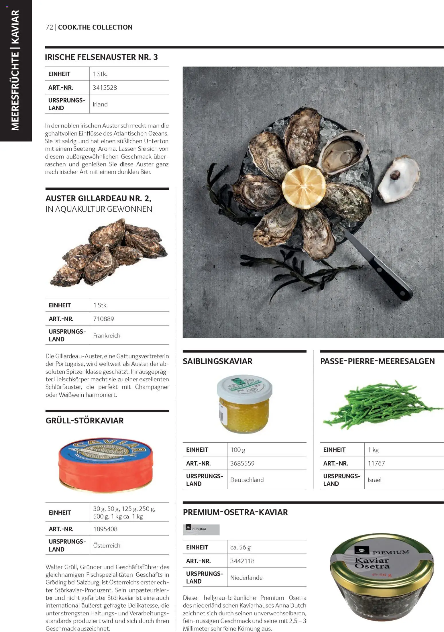 Transgourmet Cook Look-Book gültig ab 08.04.2026 | Seite: 72 | Produkte: Meeresfrüchte, Häränliha