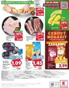 Kaufland SK Akciós újság - amely érvényes a következő dátumtól: 12.02.2026 | Oldal: 76 | Termékek: Stangli, Só