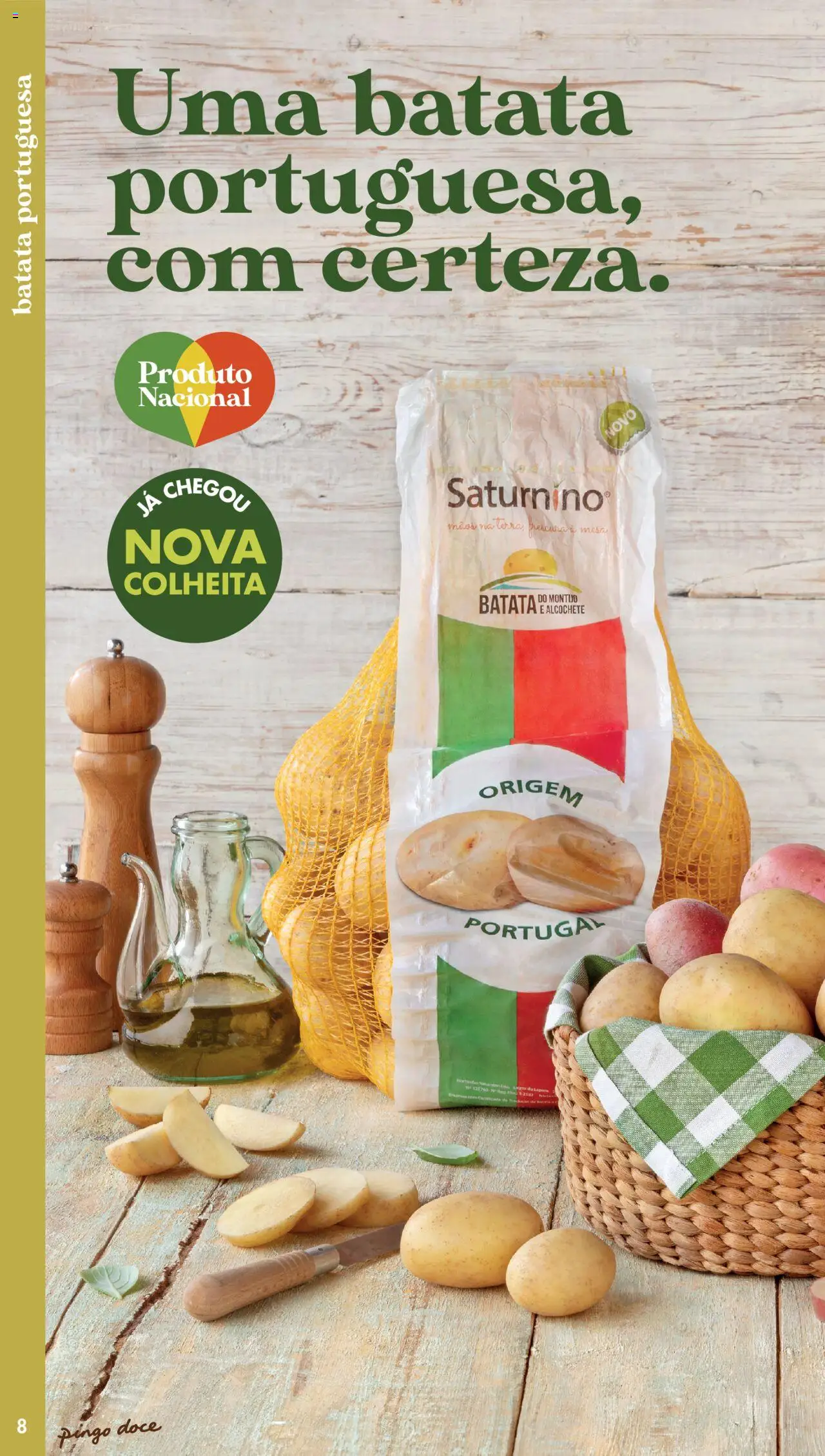 Pingo Doce - Catálogo Fruta e Legumes │ válido de 20.05.2025 | Página: 8 | Produtos: Batata, Mesa