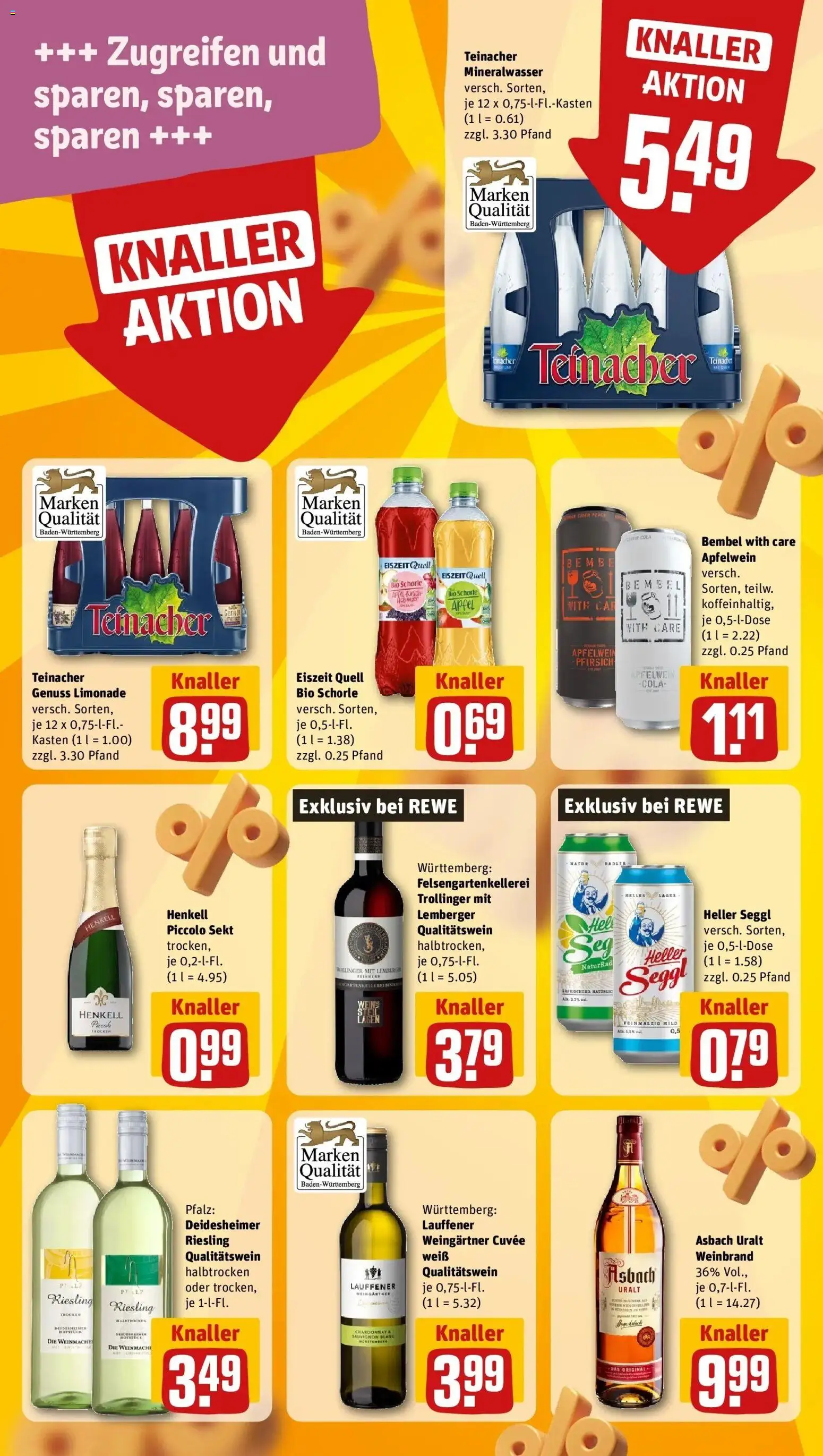 Rewe prospekt Niefern - Öschelbronn	 – gültig ab 16.02.2026 | Seite: 21 | Produkte: Äpfel, Limonade, Mineralwasser, Apple