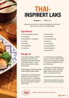 Forhåndsvisning av Coop Extra Middagsdisken Asiatiske gyldig fra 15.01.2026 | Side: 5