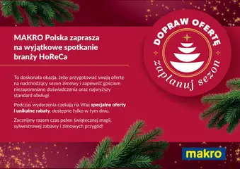 Pogląd oferty "Makro Gazetka - Zaproszenie na wydarzenie Dopraw ofertę Gdańsk" - ważna od 16.10.2025