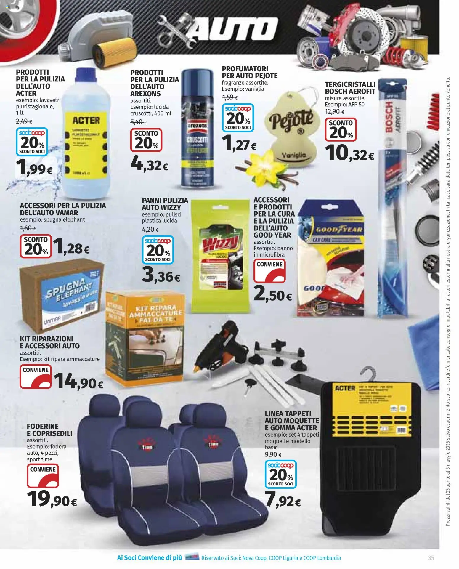 Volantino Ipercoop del 23.04.2026 | Pagina: 35 | Prodotti: Spugna, Data