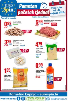 Katalog Eurospin - Pregled kataloga iz trgovine Eurospin, vrijedi od 04.02.2026 | Stranica: 16 | Proizvodi: Grah, Meso, Tjestenina, Telefon