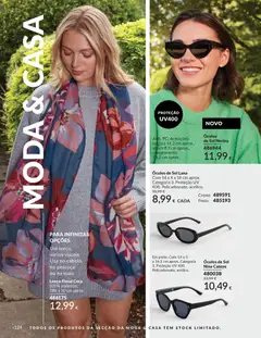 Pré-visualização Lenço Floral Cora, 100% poliéster, 180 x 50 cm aprox. válido de 01.03.2026 | Página: 142 | Produtos: Óculos, Óculos de sol, Creme, Lenço