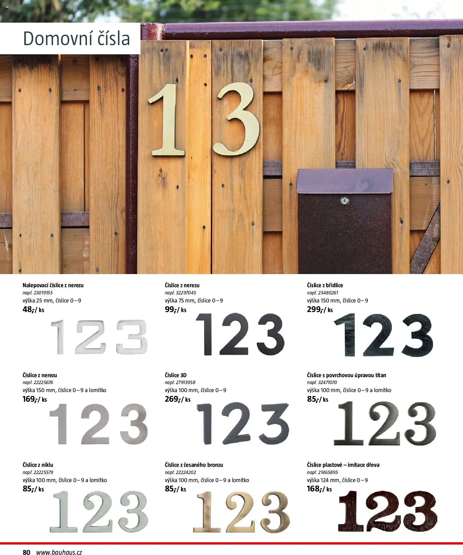 Bauhaus katalog Stavební prvky od 03.11.2025 | Strana: 80