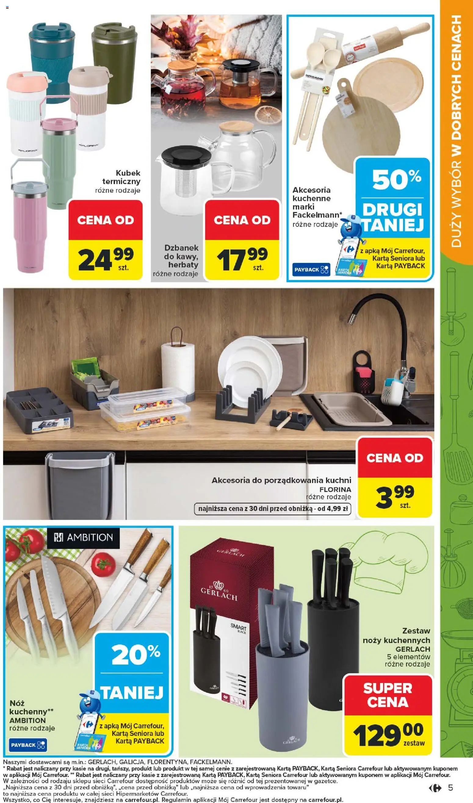 Carrefour Gazetka - Łap super okazje od 02.02.2026 | Strona: 5 | Produkty: Karta, Dzbanek