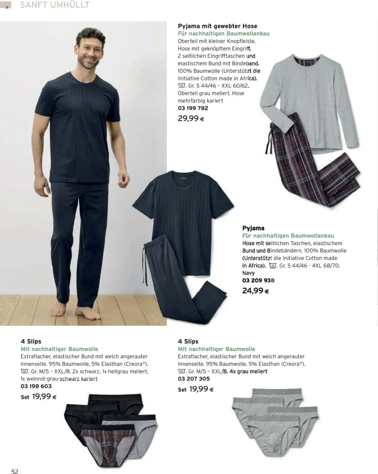 Tchibo Eduscho Katalog Herbst 2025 gültig ab 12.09.2024 | Seite: 52 | Produkte: Hose, Pyjama