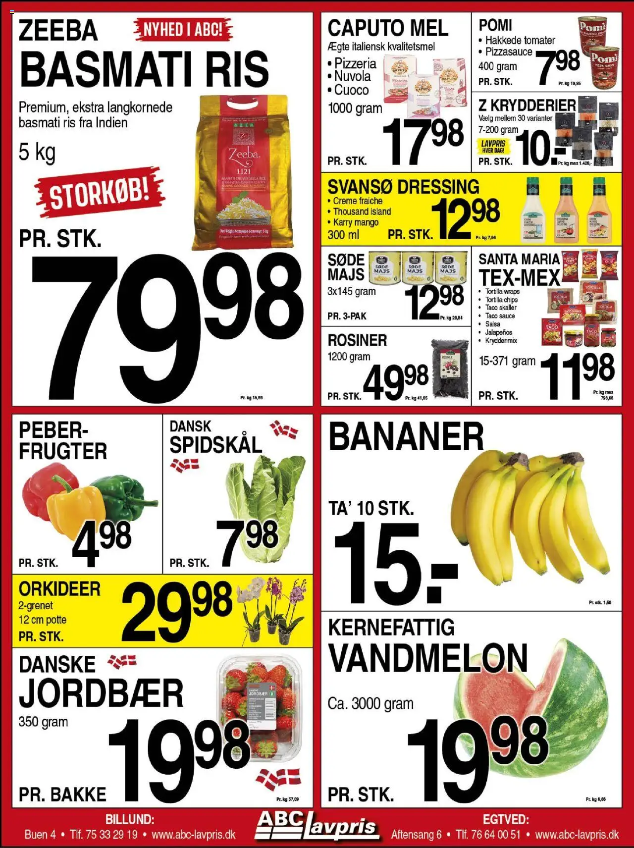 Abc Lavpris Tilbudsavis gyldig fra 01.08.2025 | Side: 5 | Produkter: Creme fraiche, Jordbær, Vandmelon, Taco