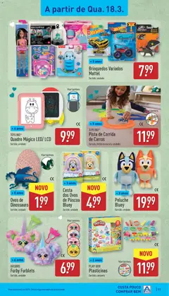 Pré-visualização Aldi folheto válido de 16.03.2026 | Página: 17 | Produtos: Quadro, Ovos, Cesta