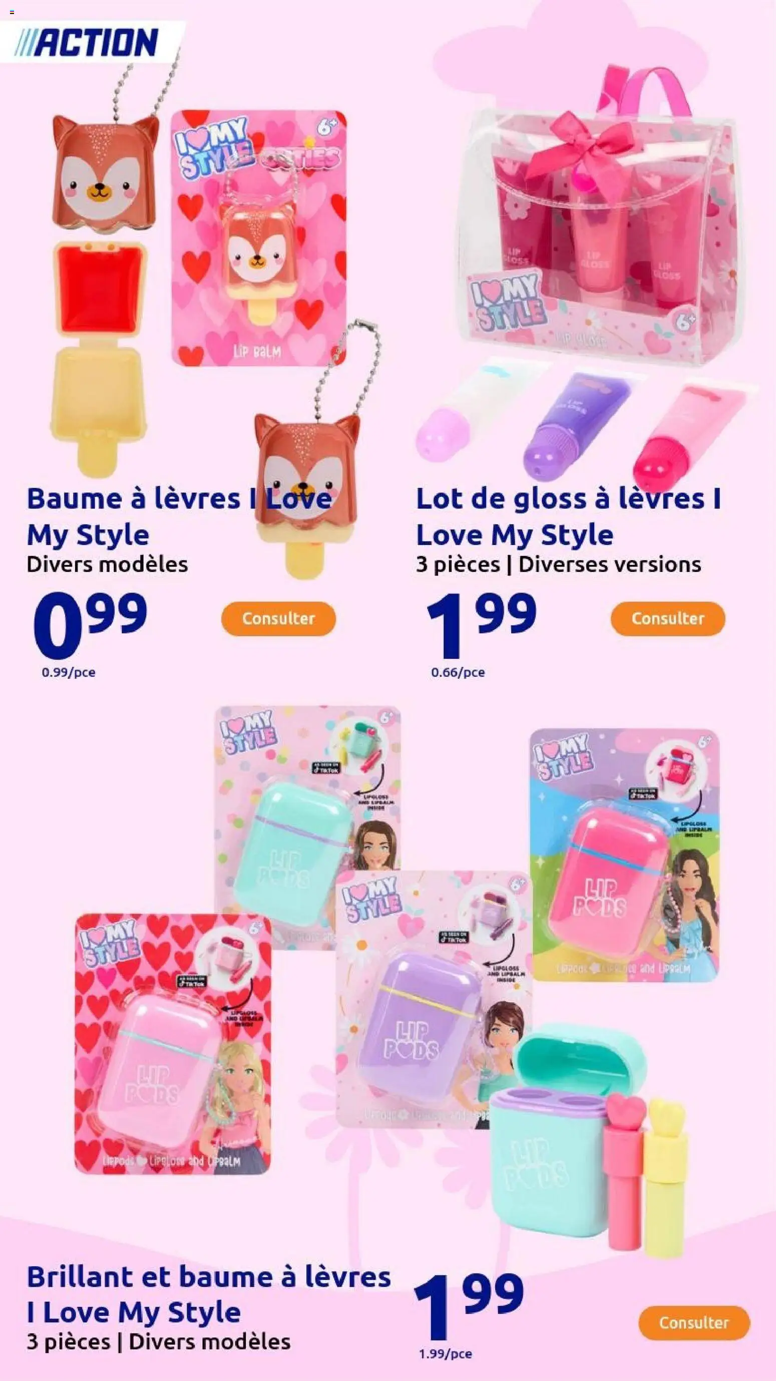 {H1} | Page: 83 | Produits: Gloss, Poids, Baume à lèvres