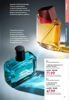 Ofertele Oriflame valabile de la 23.12.2025 | Pagină: 83 | Produse: Toaletă, Parfum, Cafea, Apă