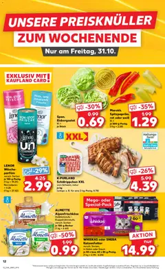 WHISKAS oder SHEBA Katzenfutter, versch. Sorten, in Gelee oder Sauce je 40 x bzw. 60 x 85-g-Packg. ab 30.10.2025 gültig | Seite: 12