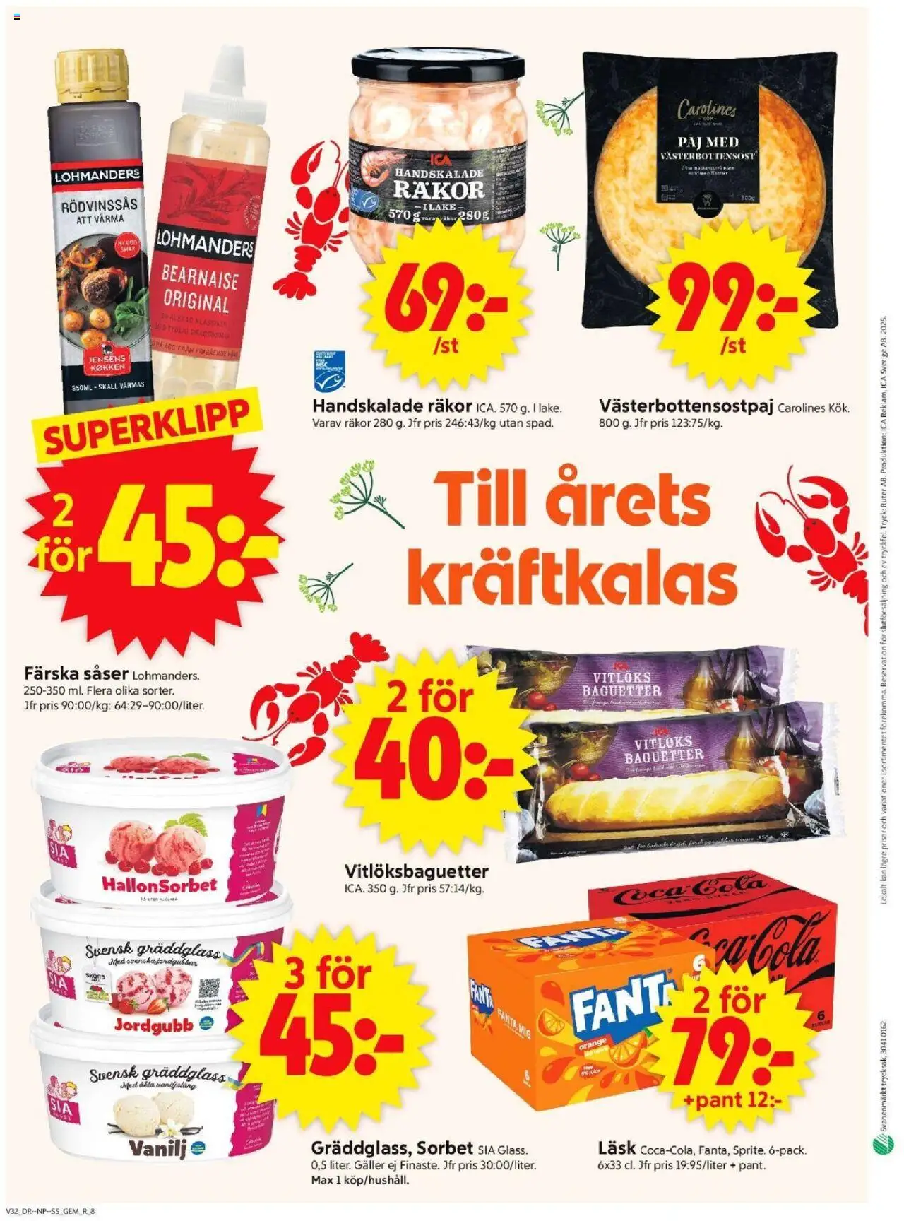 ICA Supermarket reklamblad aktuell från 04.08.2025 | Sida: 10