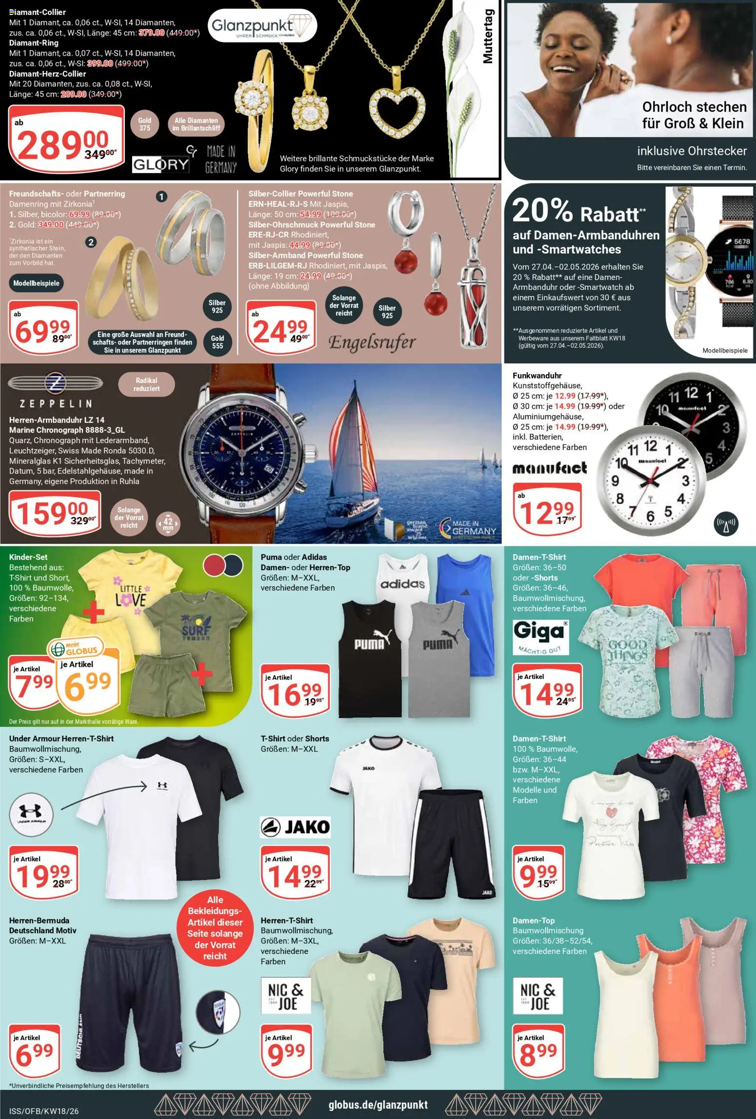 Globus Prospekt 	 – gültig ab 27.04.2026 | Seite: 22 | Produkte: Smartwatch