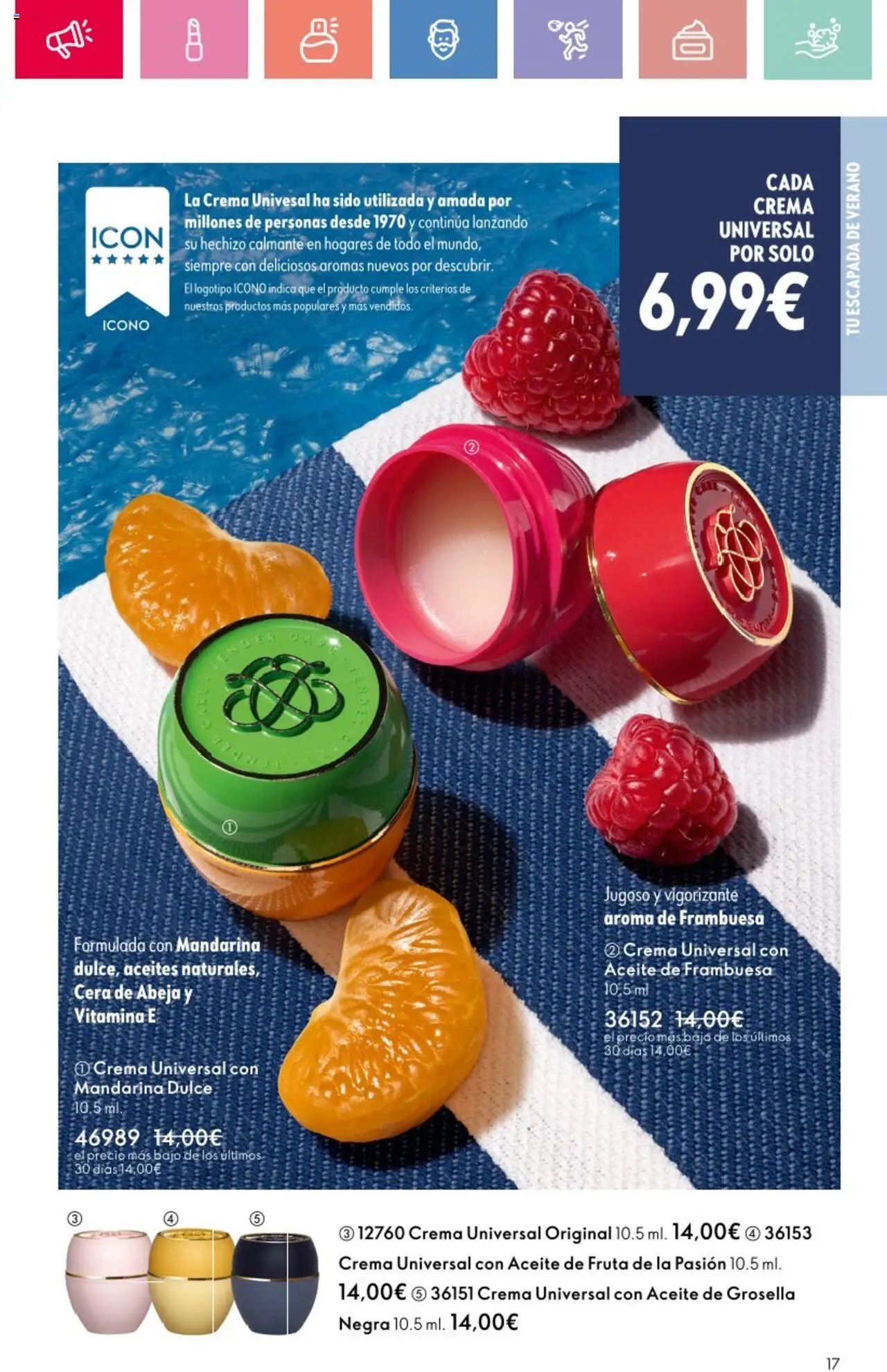 Oriflame - Catálogo Campaña 9 │ válido desde el 22.06.2025 | Página: 17 | Productos: Aceite, Crema