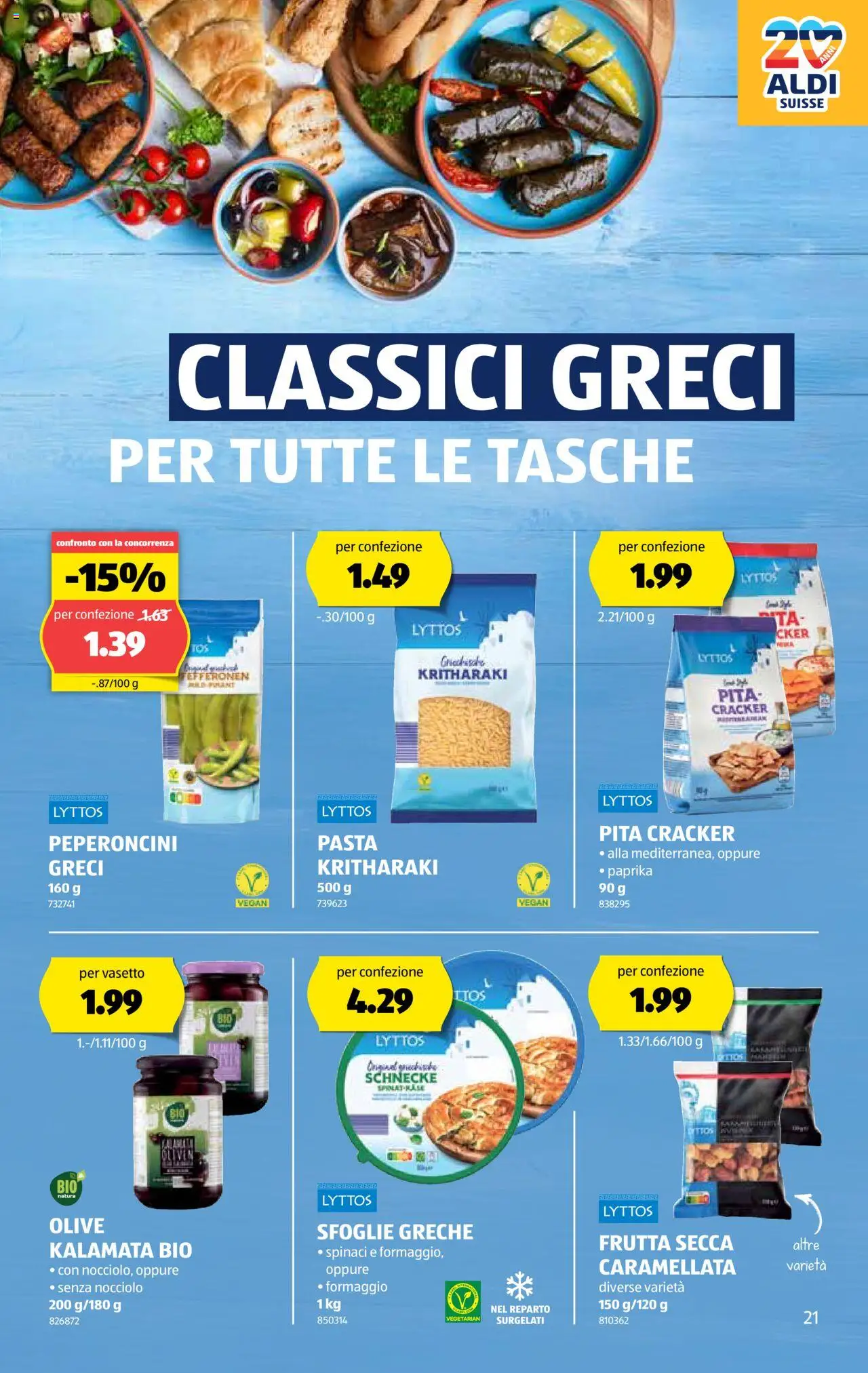 Aldi Volantino ab 21.08.2025 | Seite: 22 | Produkte: Pasta, Tasche
