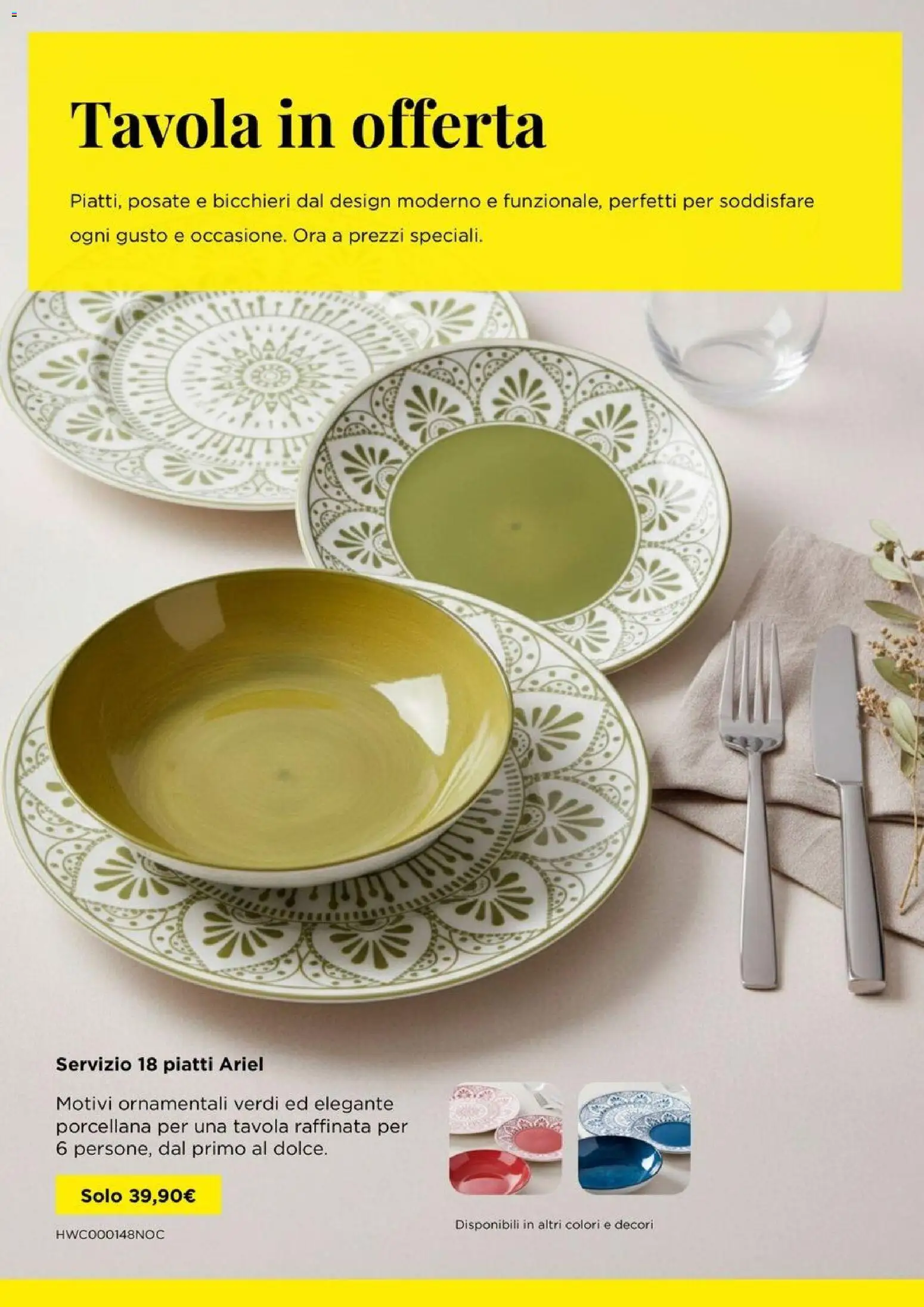 Volantino Kasanova del 15.01.2026 | Pagina: 17 | Prodotti: Posate