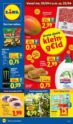 Lidl Folder week 17 - Voorbeeld van een folder van Lidl, geldig van 20.04.2026