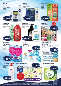 Azur Akciós újság - amely érvényes a következő dátumtól: 04.02.2026 | Oldal: 5 | Termékek: Hajfesték, Sampon, Tusfürdő, Fogkrém