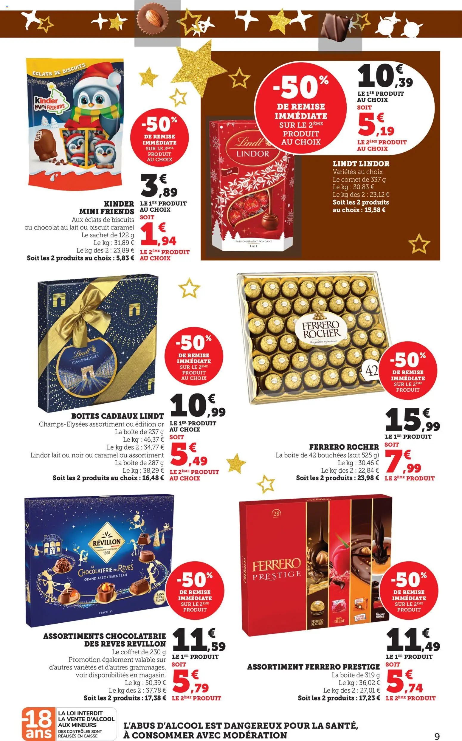 {H1} | Page: 10 | Produits: Lait, Chocolat, Thé, Biscuits