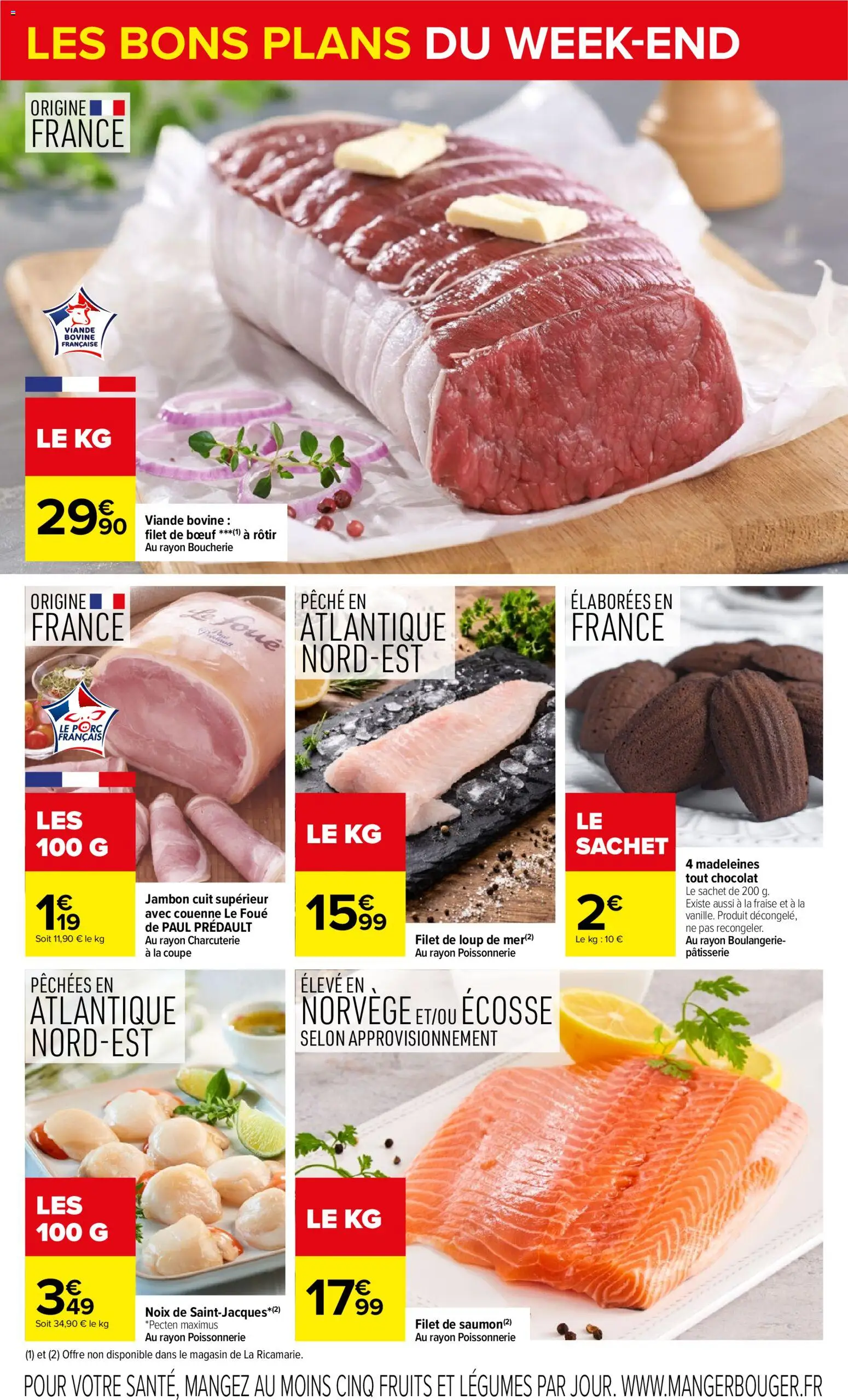 {H1} | Page: 2 | Produits: Fraise, Jambon, Viande, Viande bovine